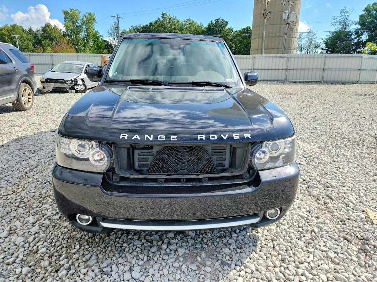 2012 Land Rover Range Rover Hse Luxury Черный vin: SALMF1E48CA391777