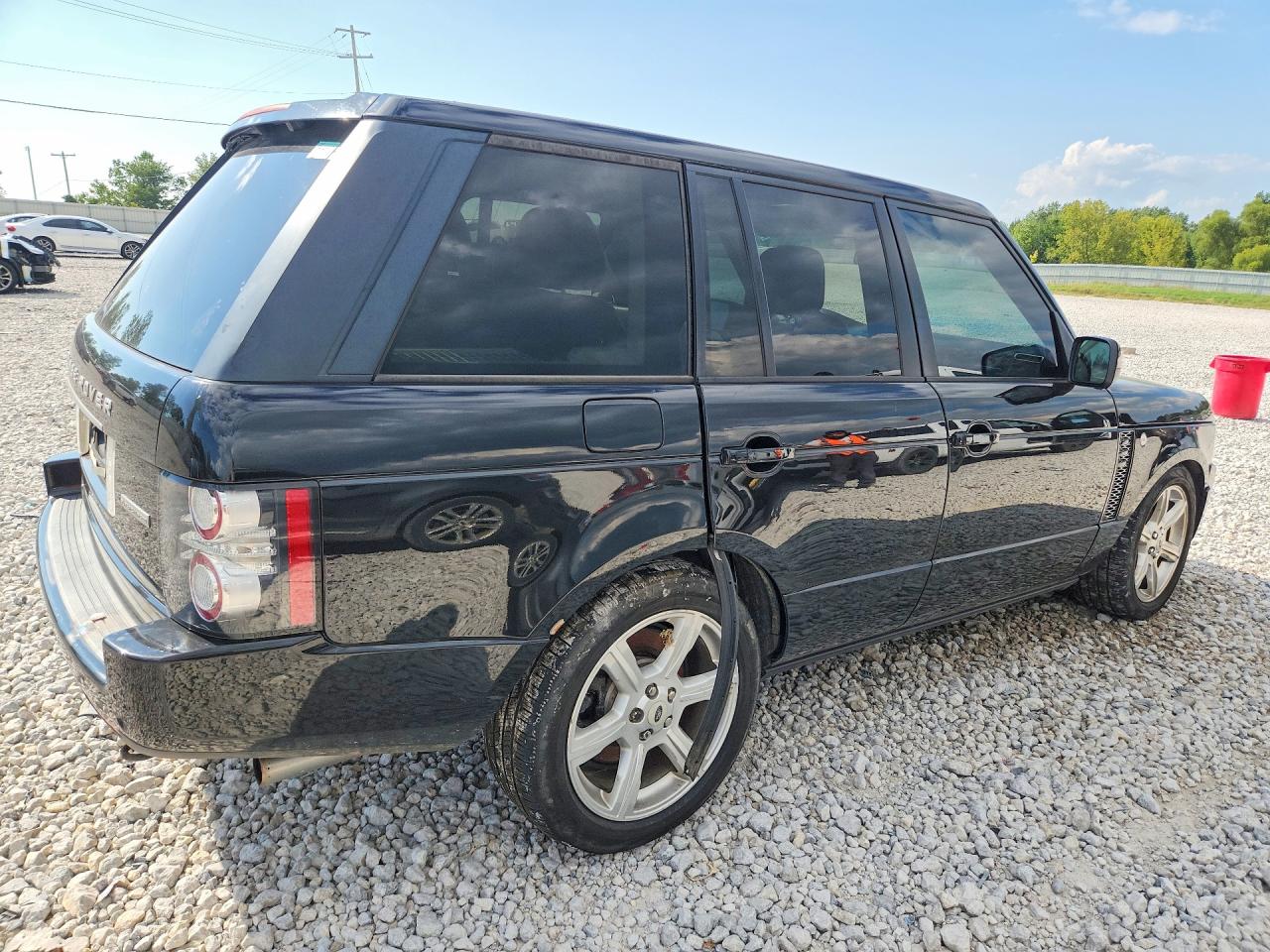 2012 Land Rover Range Rover Hse Luxury Черный vin: SALMF1E48CA391777