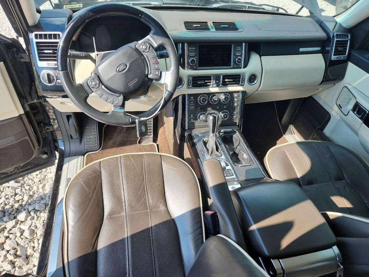 2012 Land Rover Range Rover Hse Luxury Черный vin: SALMF1E48CA391777