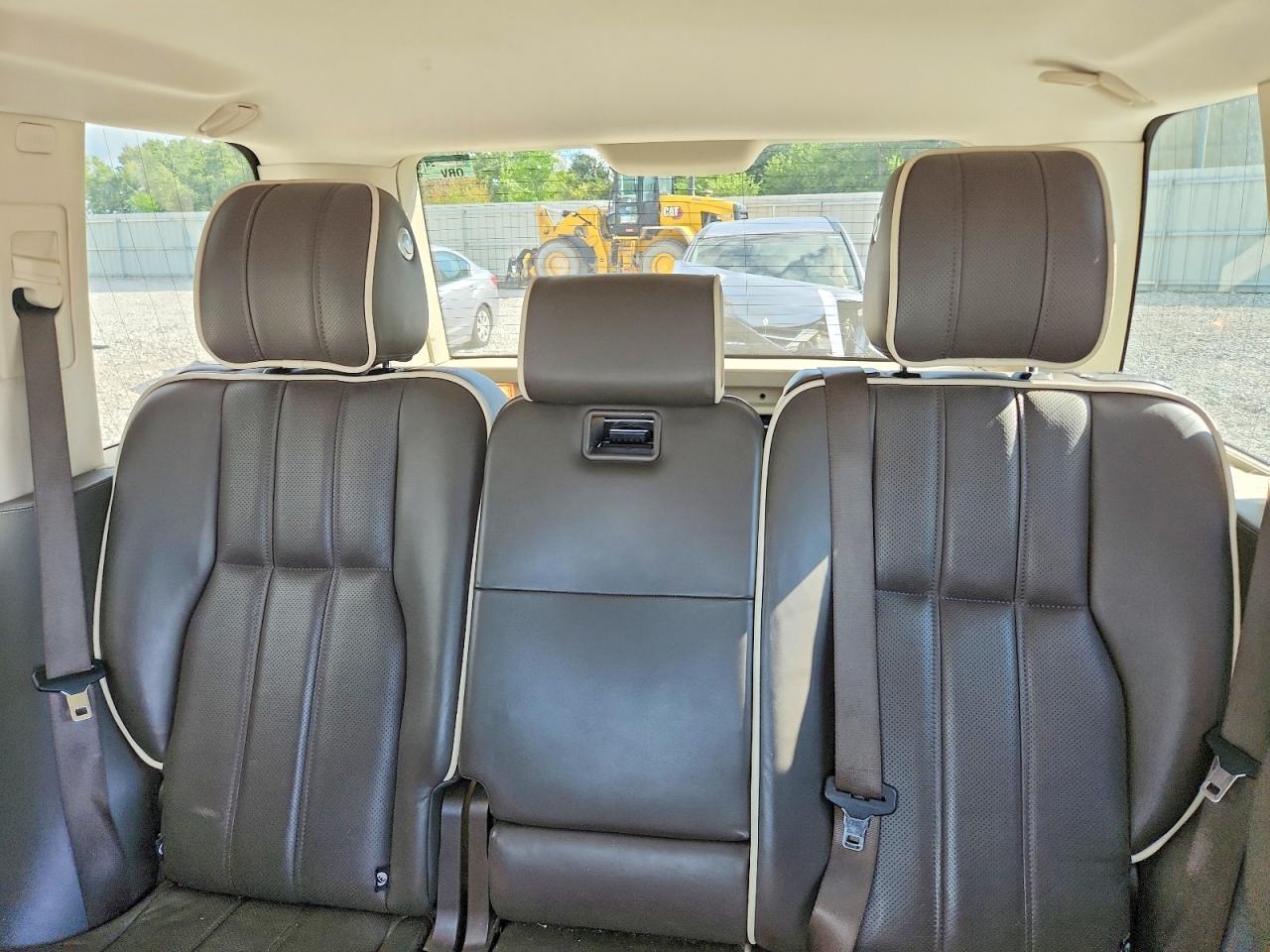 2012 Land Rover Range Rover Hse Luxury Черный vin: SALMF1E48CA391777