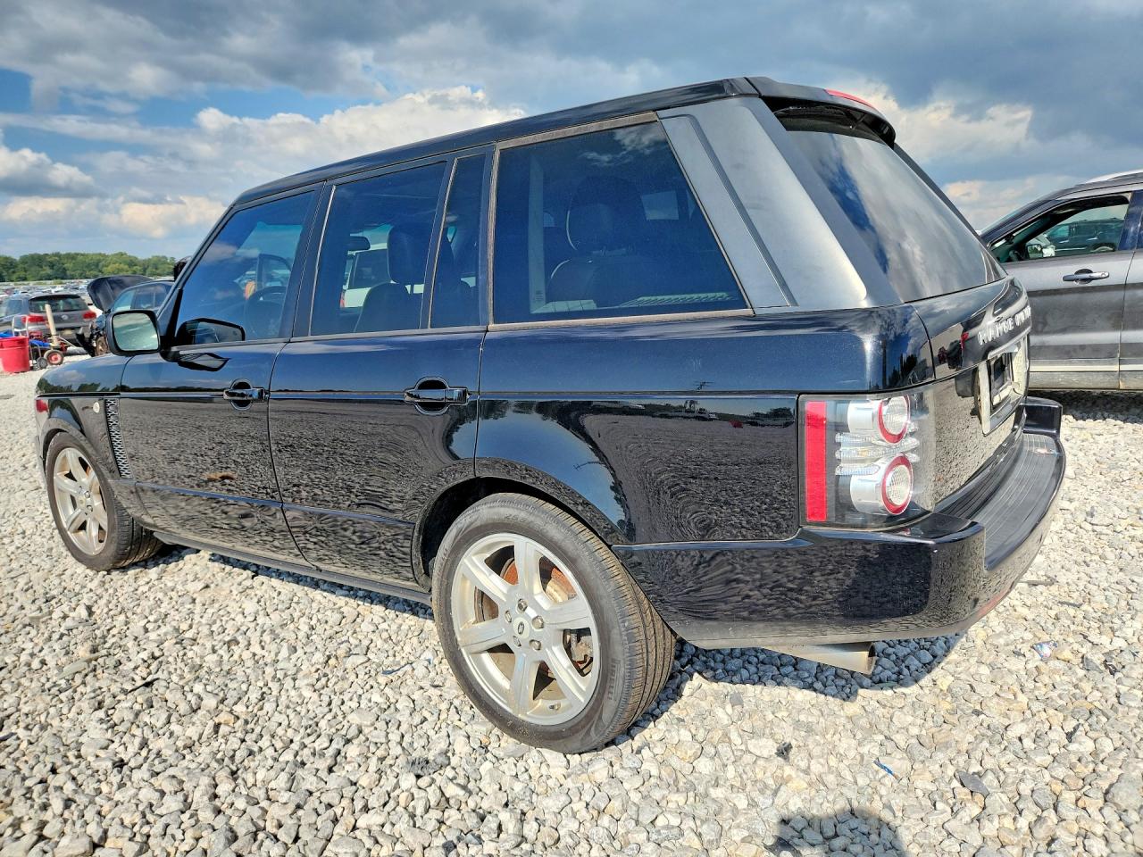 2012 Land Rover Range Rover Hse Luxury Черный vin: SALMF1E48CA391777