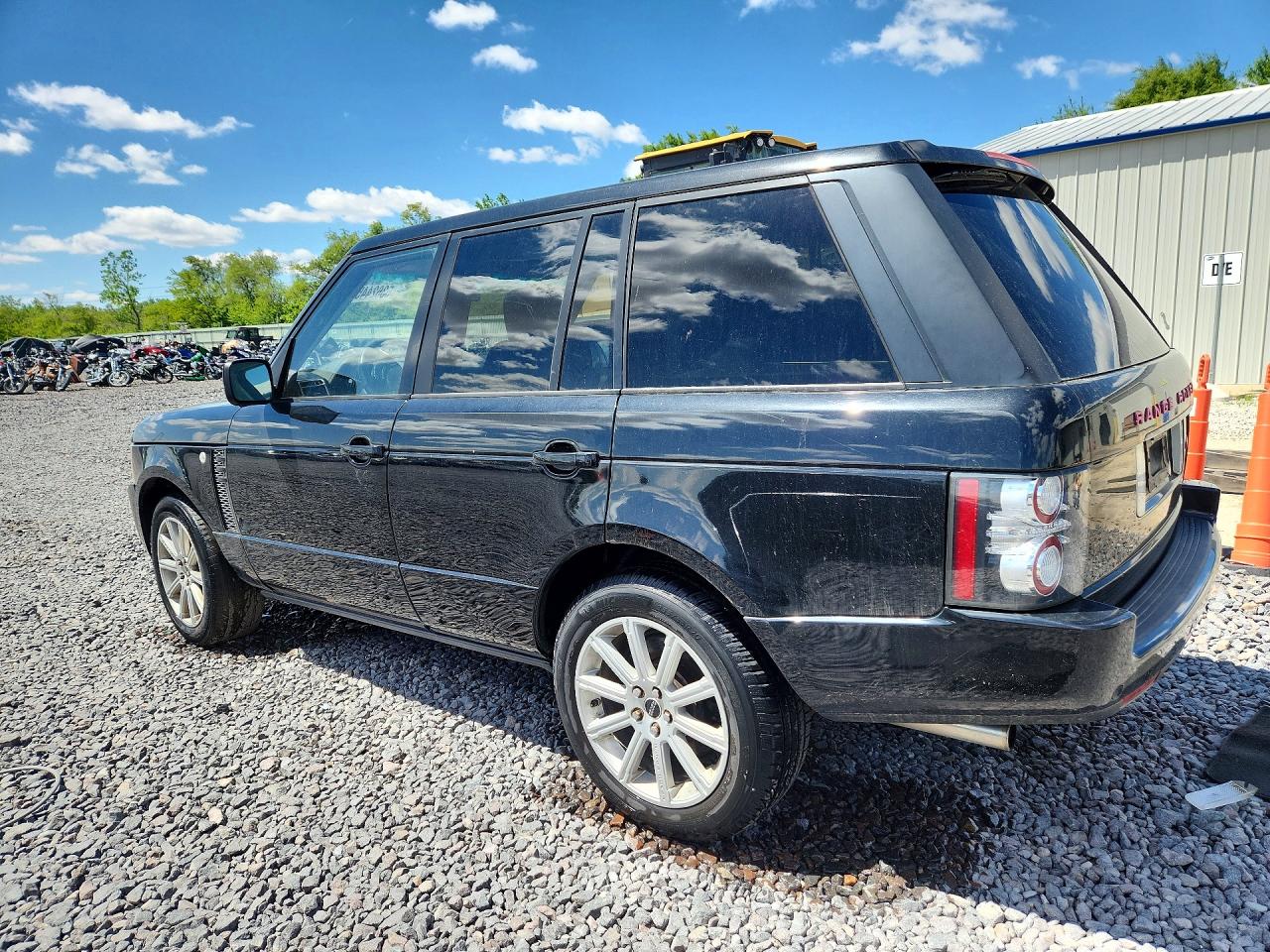 2012 Land Rover Range Rover Hse Luxury Black vin: SALMF1E4XCA387813