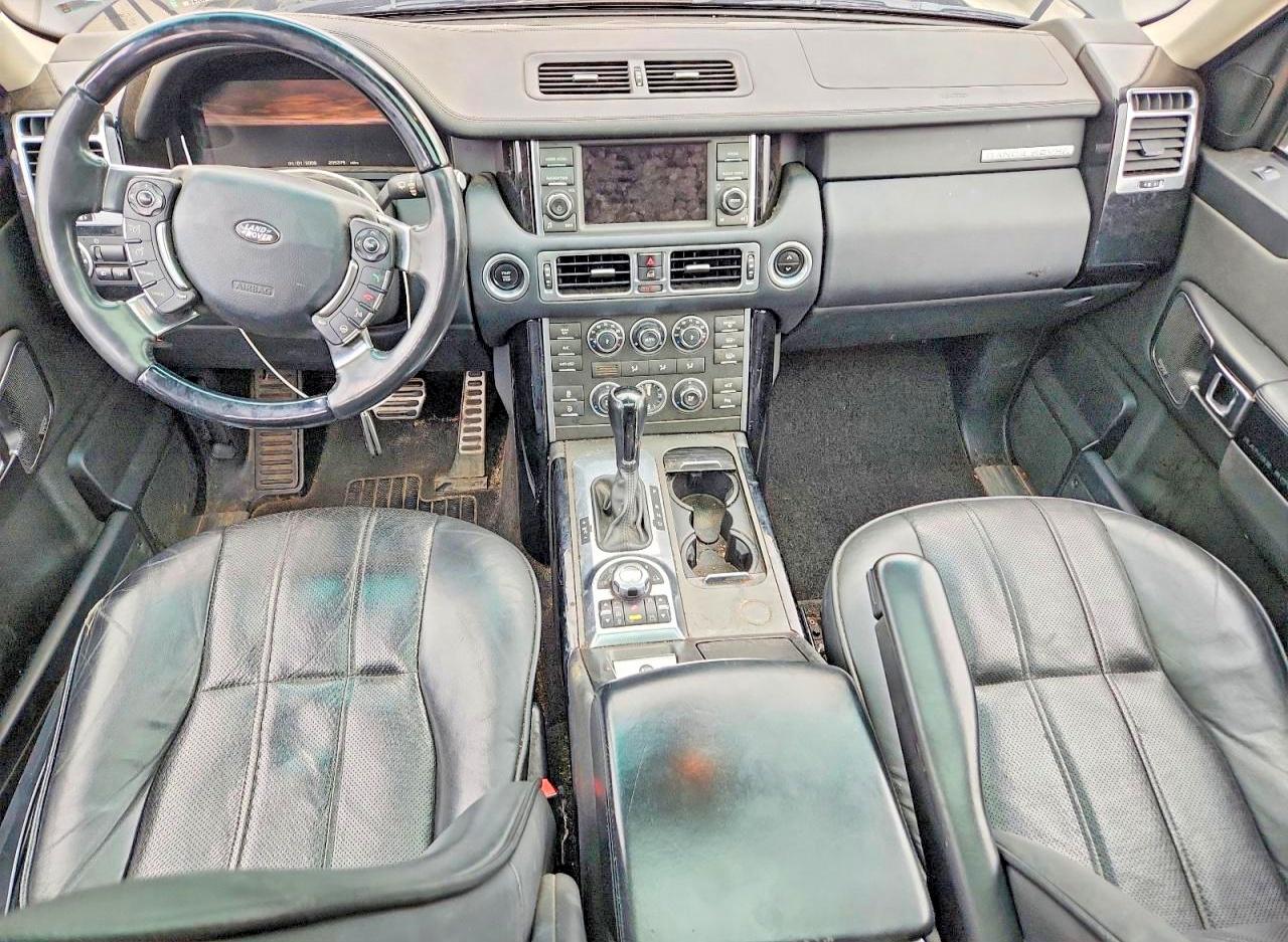 2012 Land Rover Range Rover Hse Luxury Black vin: SALMF1E4XCA387813