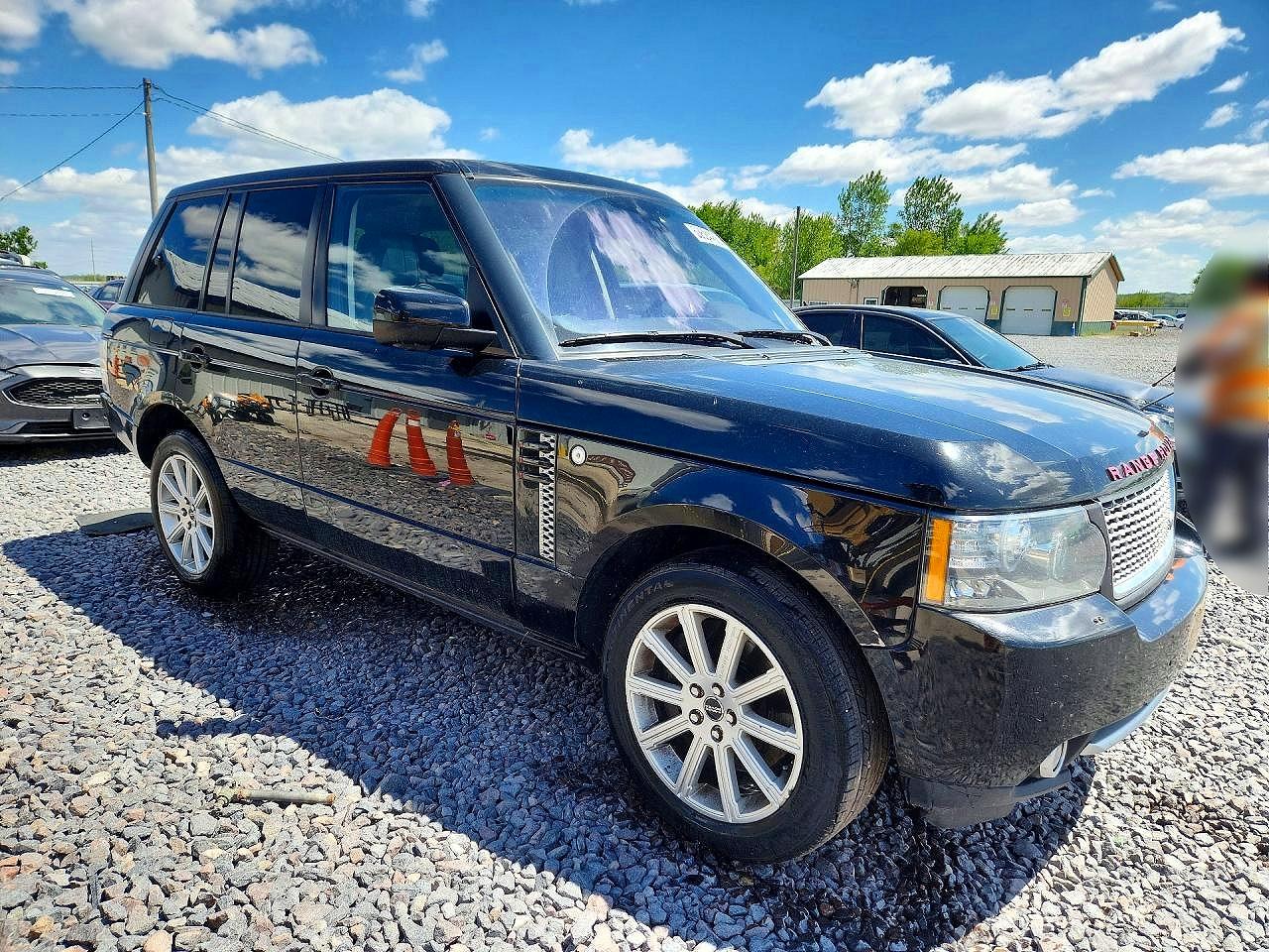 2012 Land Rover Range Rover Hse Luxury Black vin: SALMF1E4XCA387813