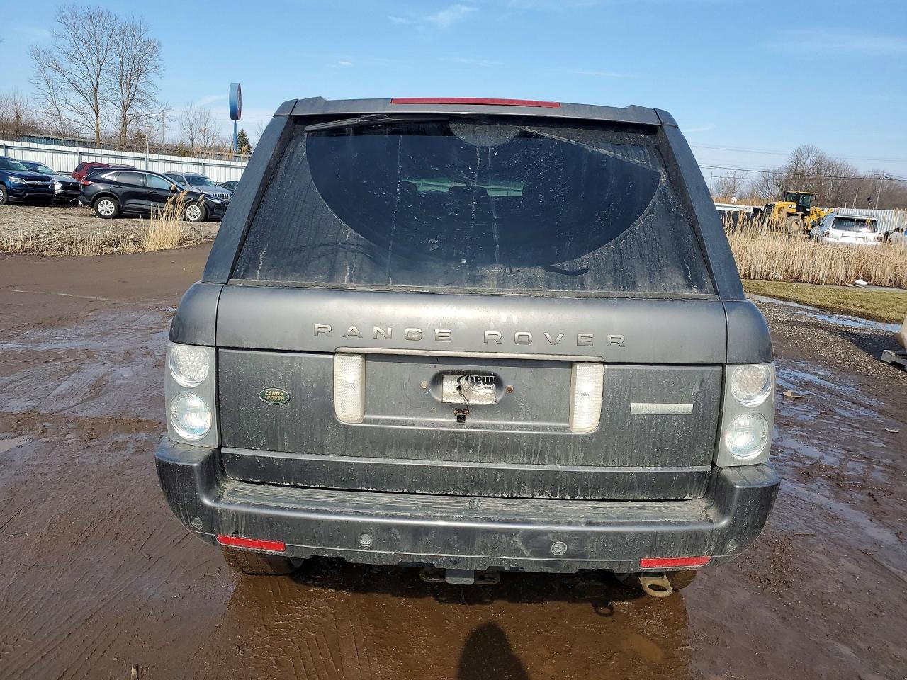 2004 Land Rover Range Rover Westminster Серый vin: SALMH11444A154530
