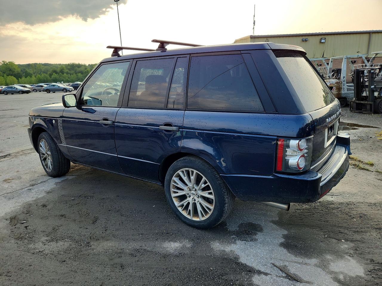 2011 Land Rover Range Rover Autobiography Blue vin: SALMP1E43BA330705