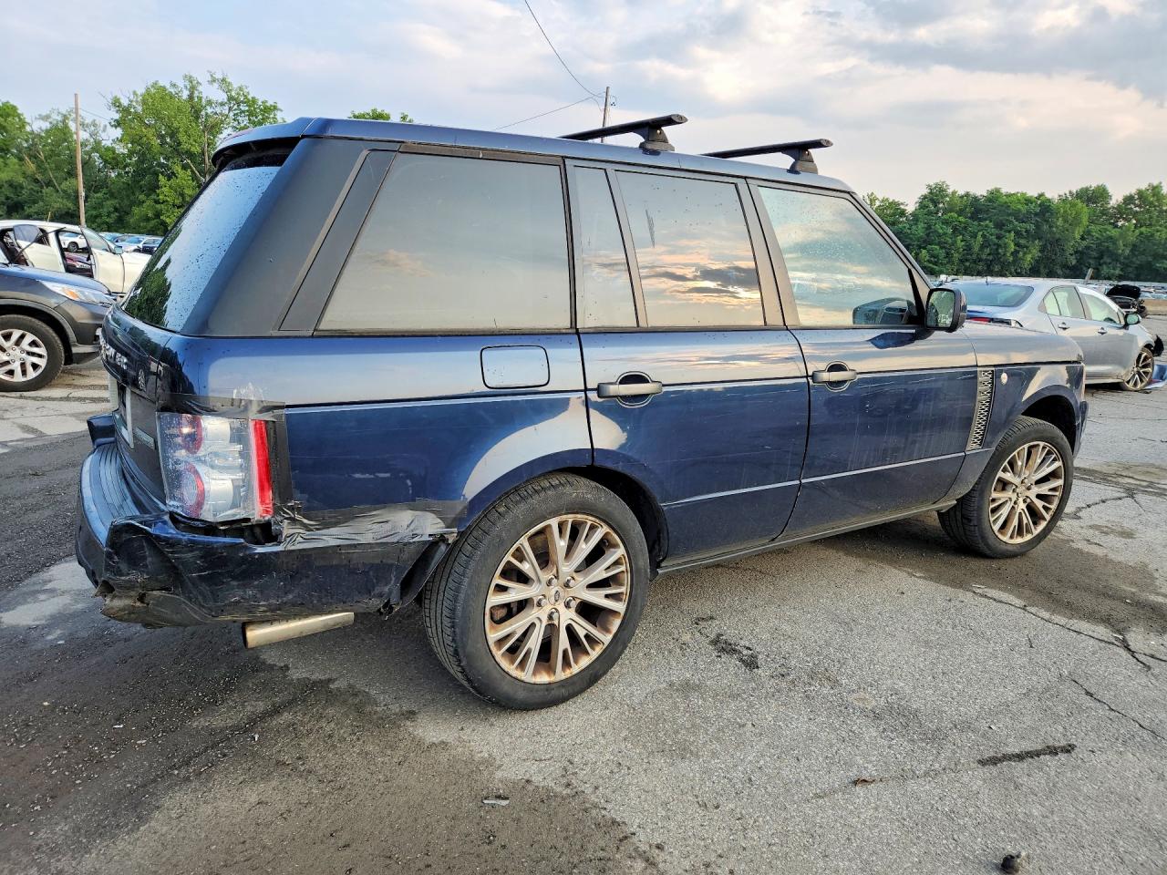 2011 Land Rover Range Rover Autobiography Blue vin: SALMP1E43BA330705