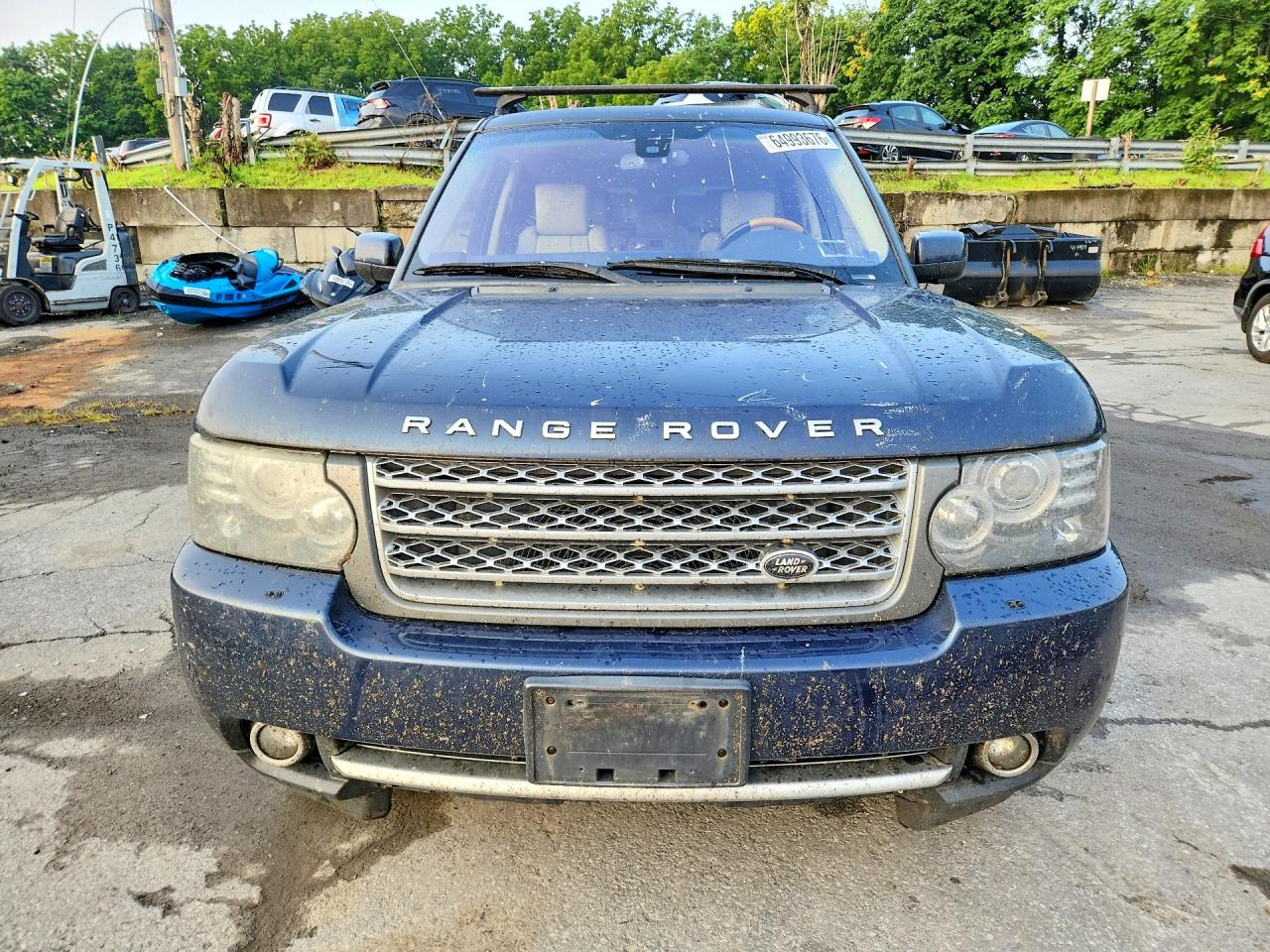 2011 Land Rover Range Rover Autobiography Blue vin: SALMP1E43BA330705