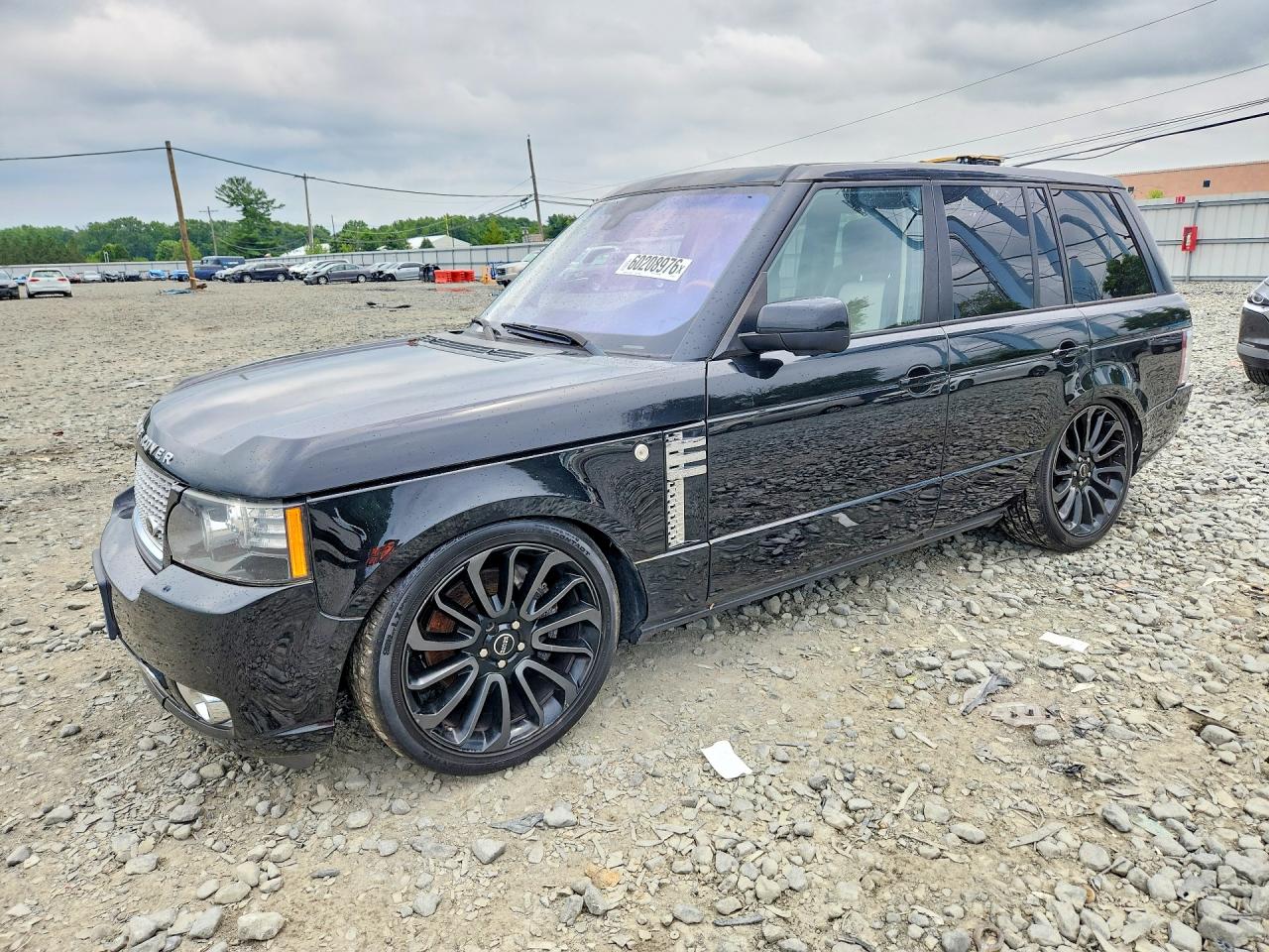 2012 Land Rover Range Rover Autobiography Black vin: SALMP1E45CA389773