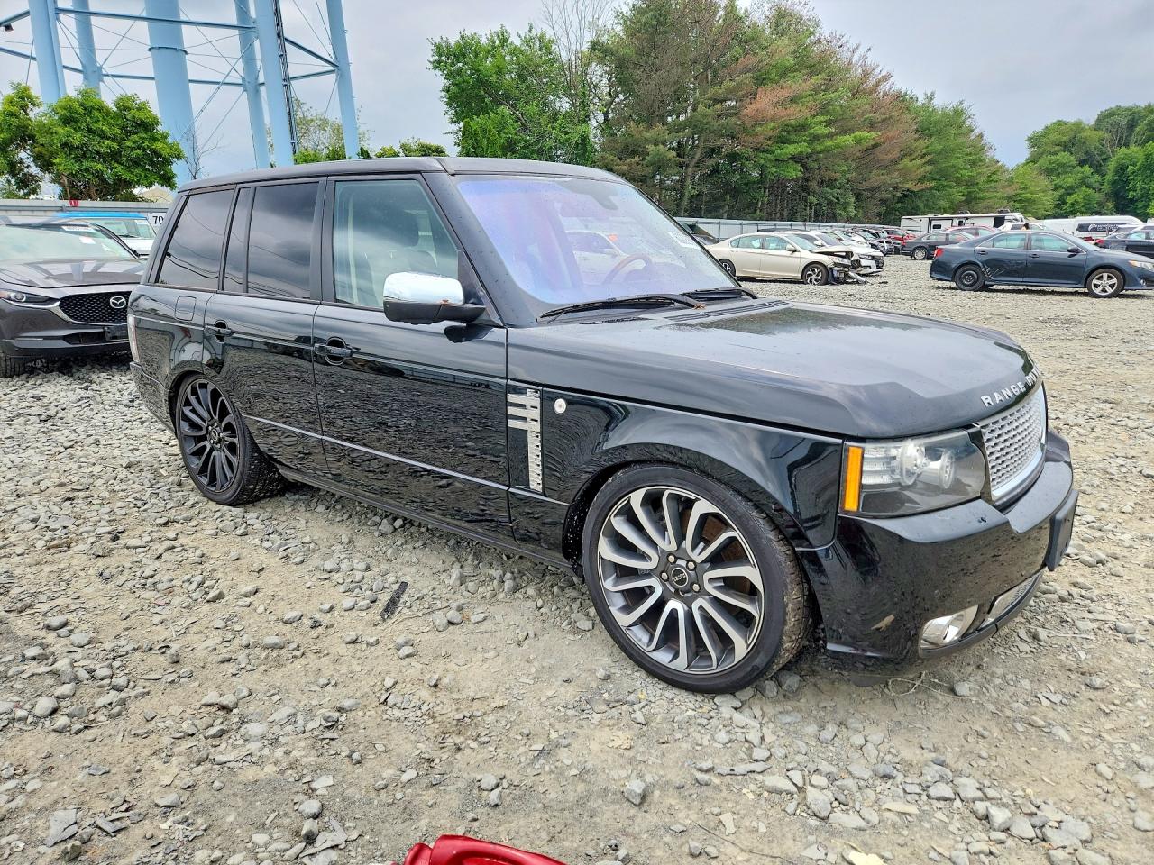 2012 Land Rover Range Rover Autobiography Black vin: SALMP1E45CA389773