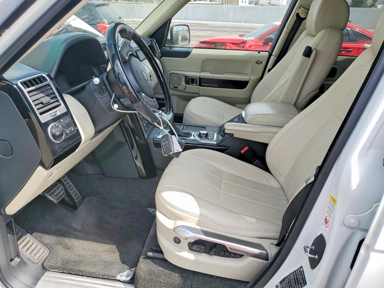 2012 Land Rover Range Rover Autobiography White vin: SALMP1E4XCA372127