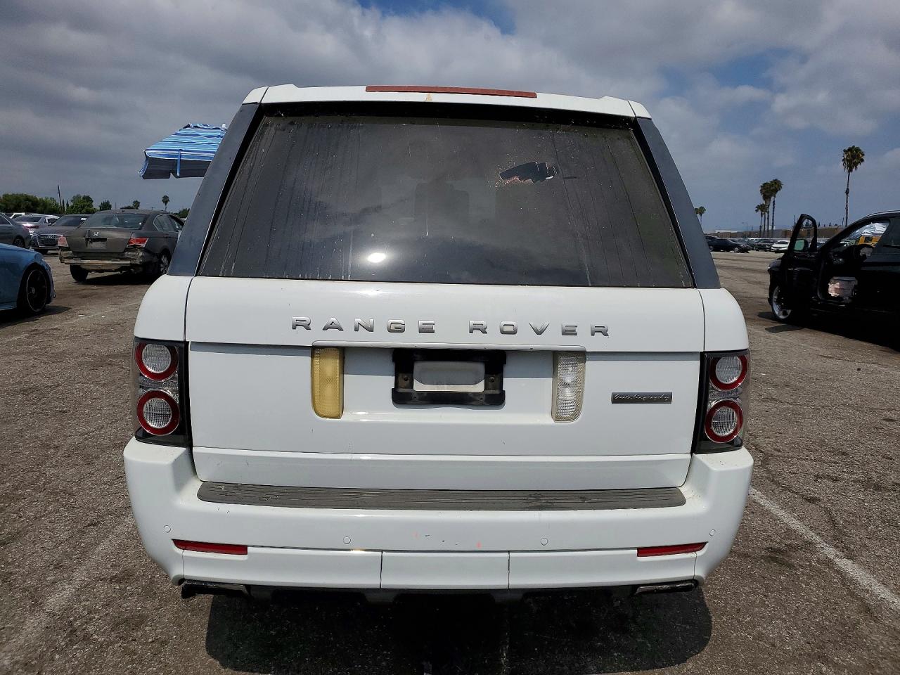 2012 Land Rover Range Rover Autobiography White vin: SALMP1E4XCA372127