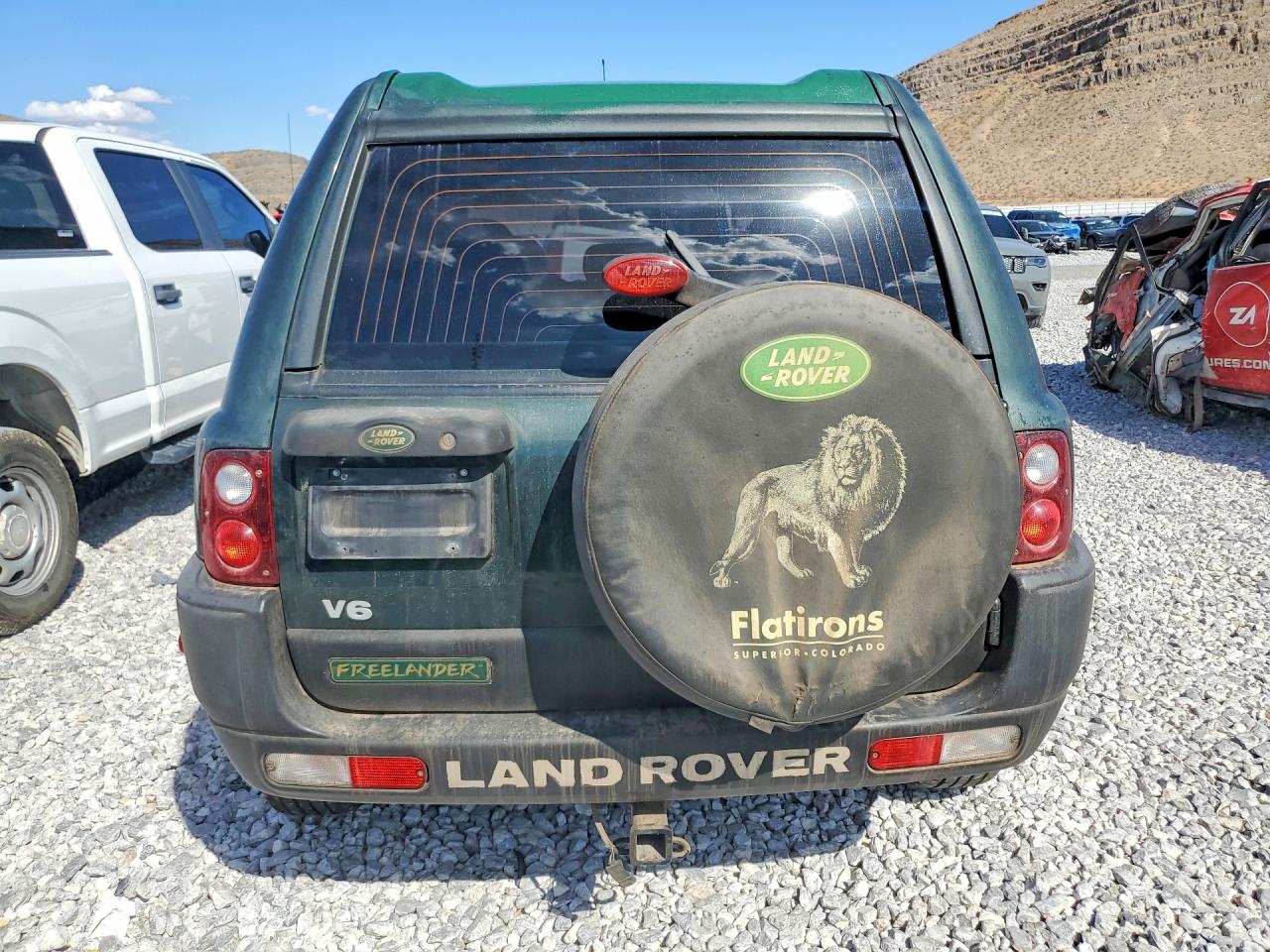 2003 Land Rover Freelander S Green vin: SALNM222X3A225764