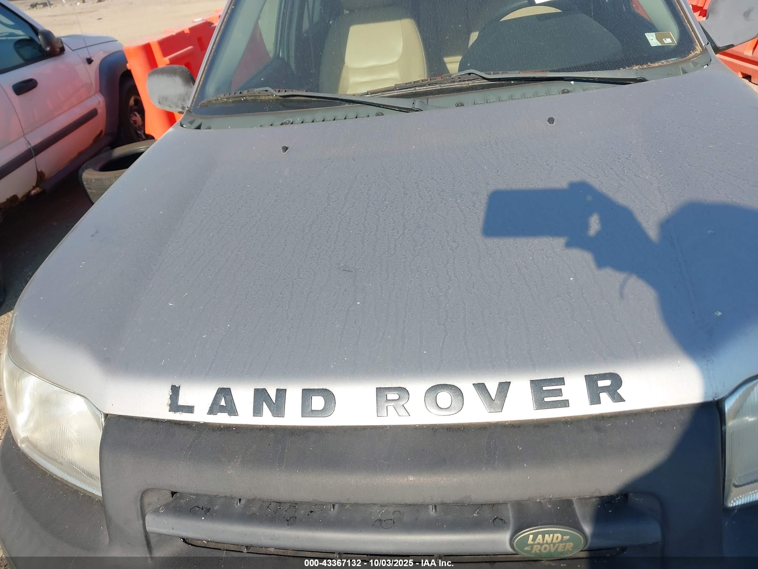 2003 Land Rover Freelander Se Beige vin: SALNY22203A232341