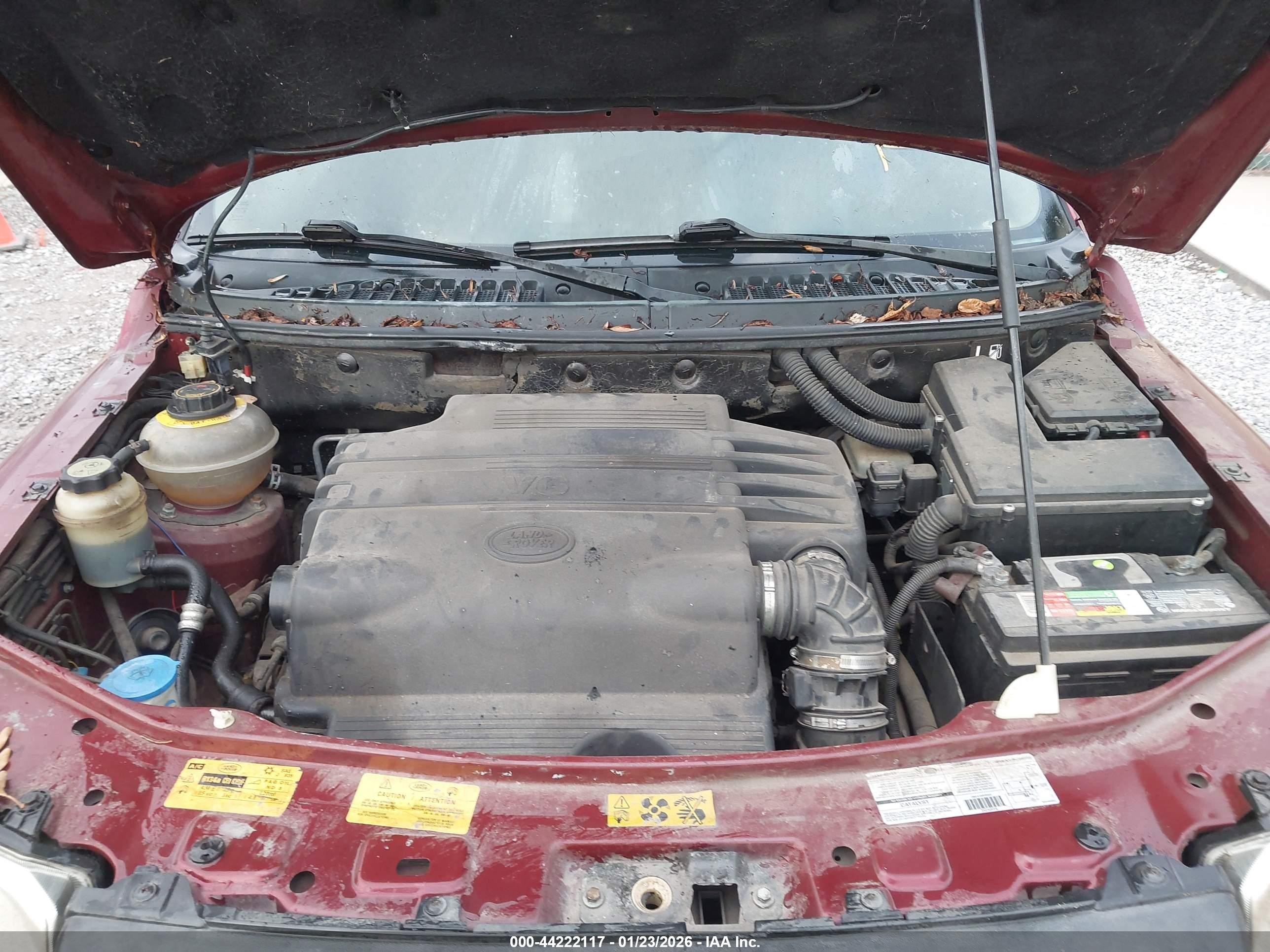 2003 Land Rover Freelander Se Red vin: SALNY22233A233161