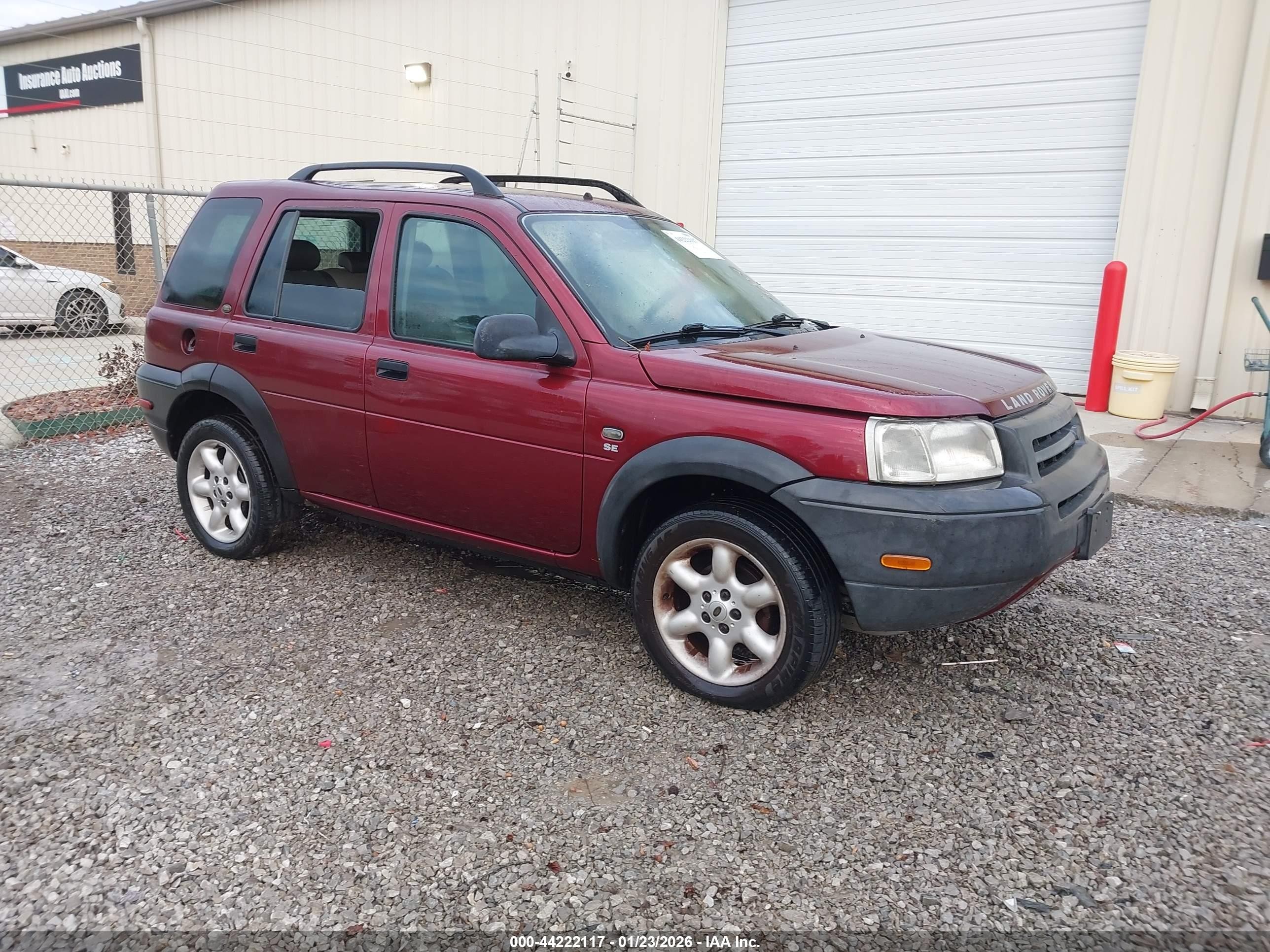 2003 Land Rover Freelander Se Red vin: SALNY22233A233161