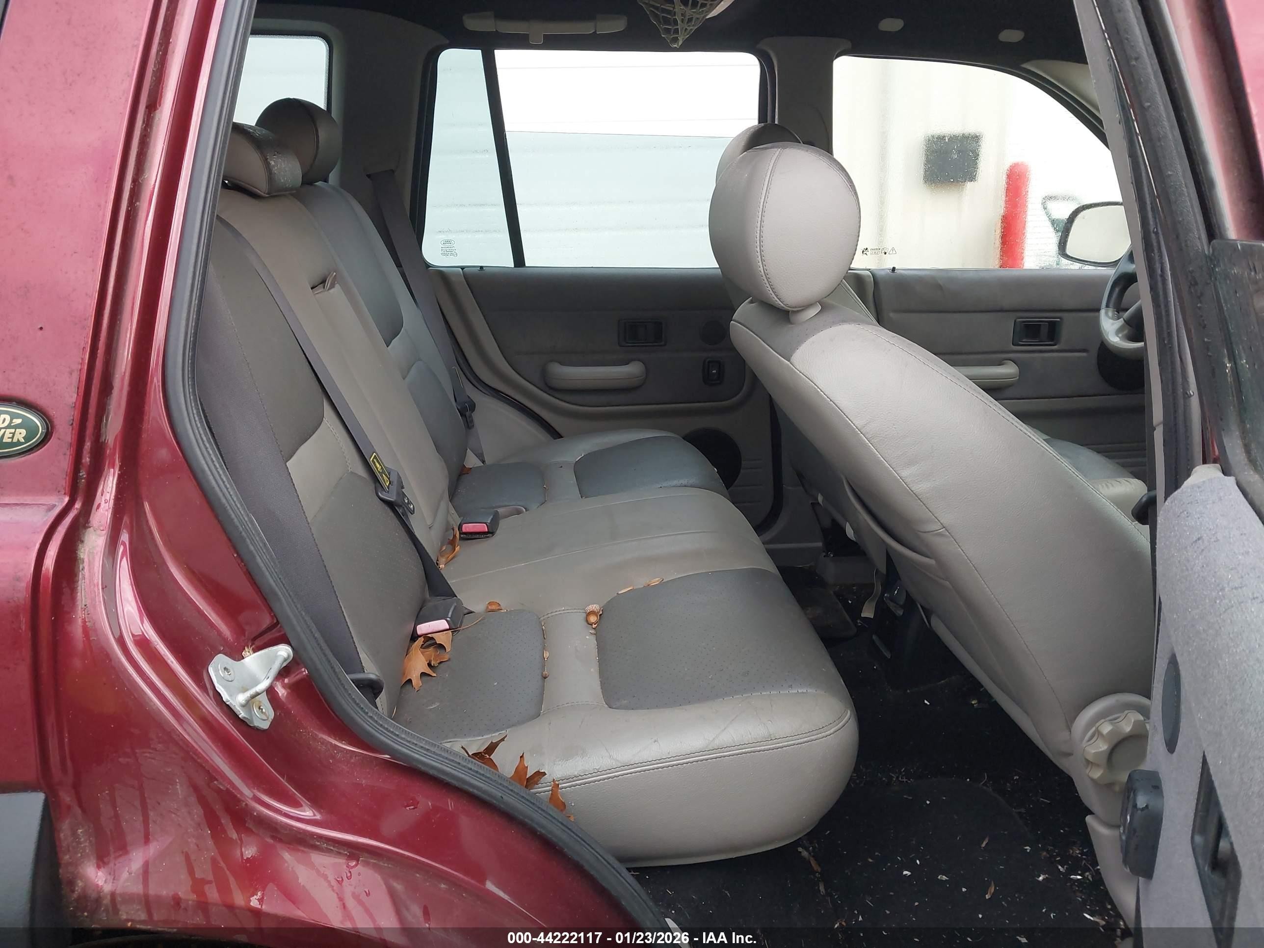 2003 Land Rover Freelander Se Red vin: SALNY22233A233161
