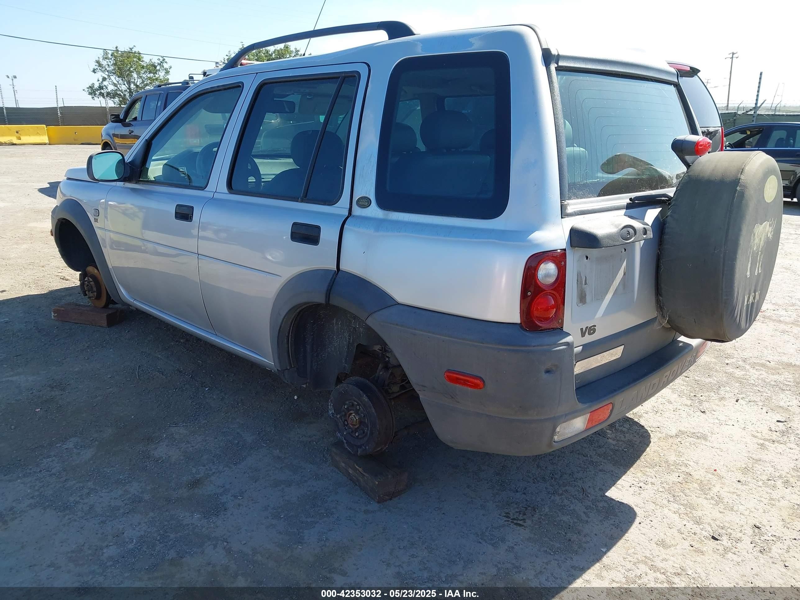 2003 Land Rover Freelander Se Silver vin: SALNY22243A230690