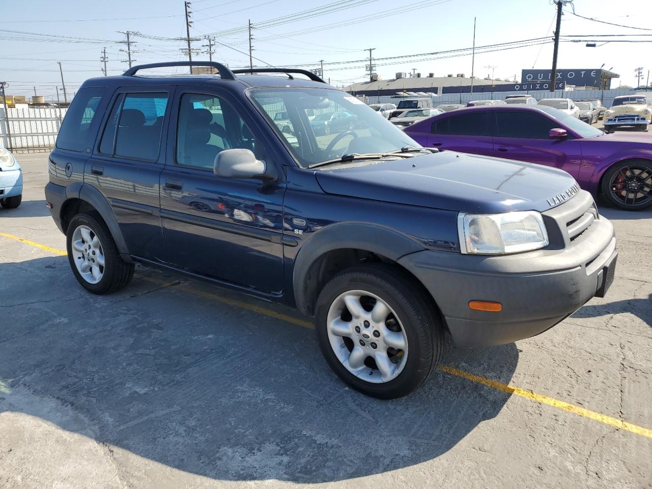 2003 Land Rover Freelander Se Blue vin: SALNY22293A267296