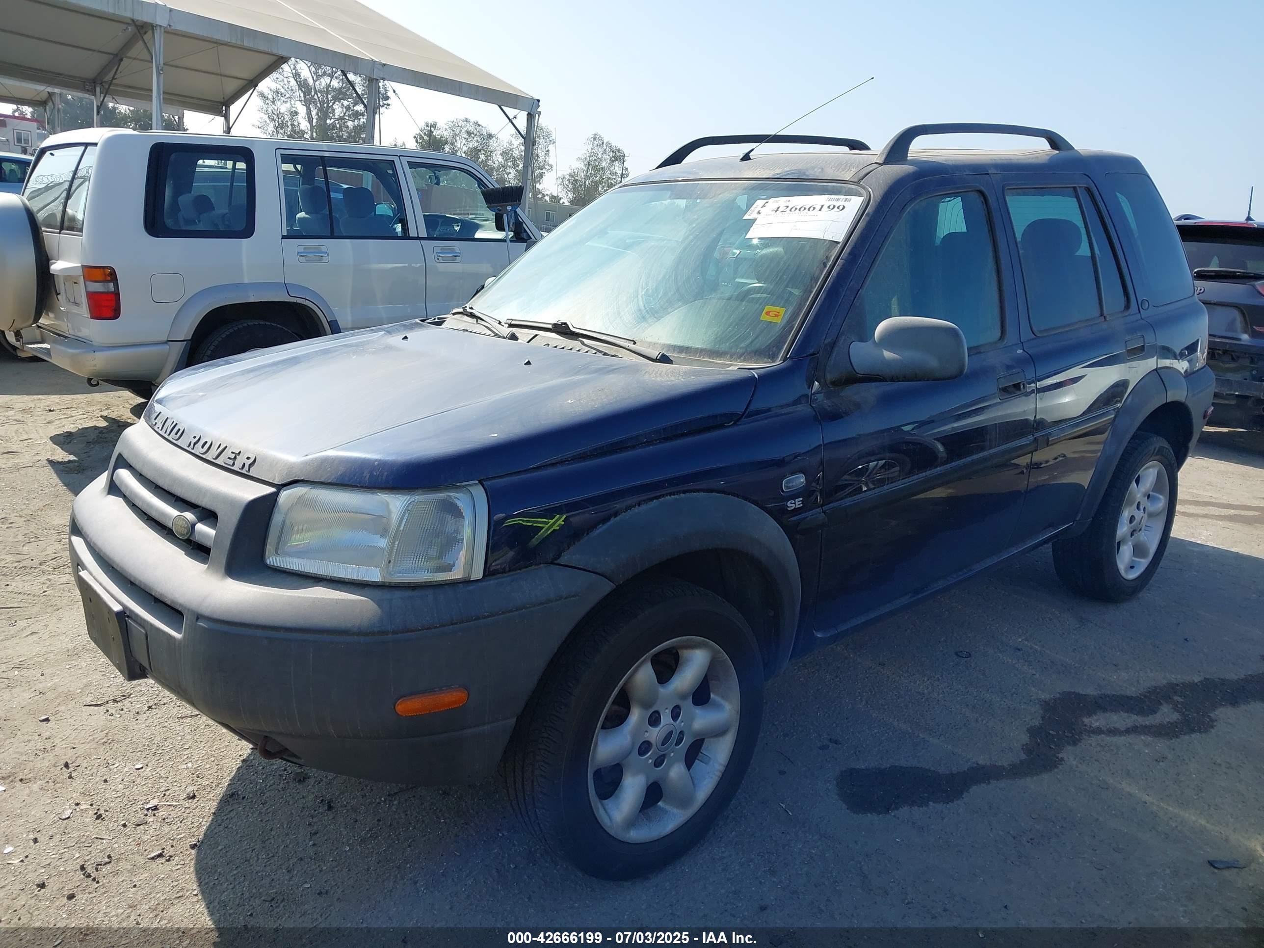 2003 Land Rover Freelander Se Blue vin: SALNY22293A267296