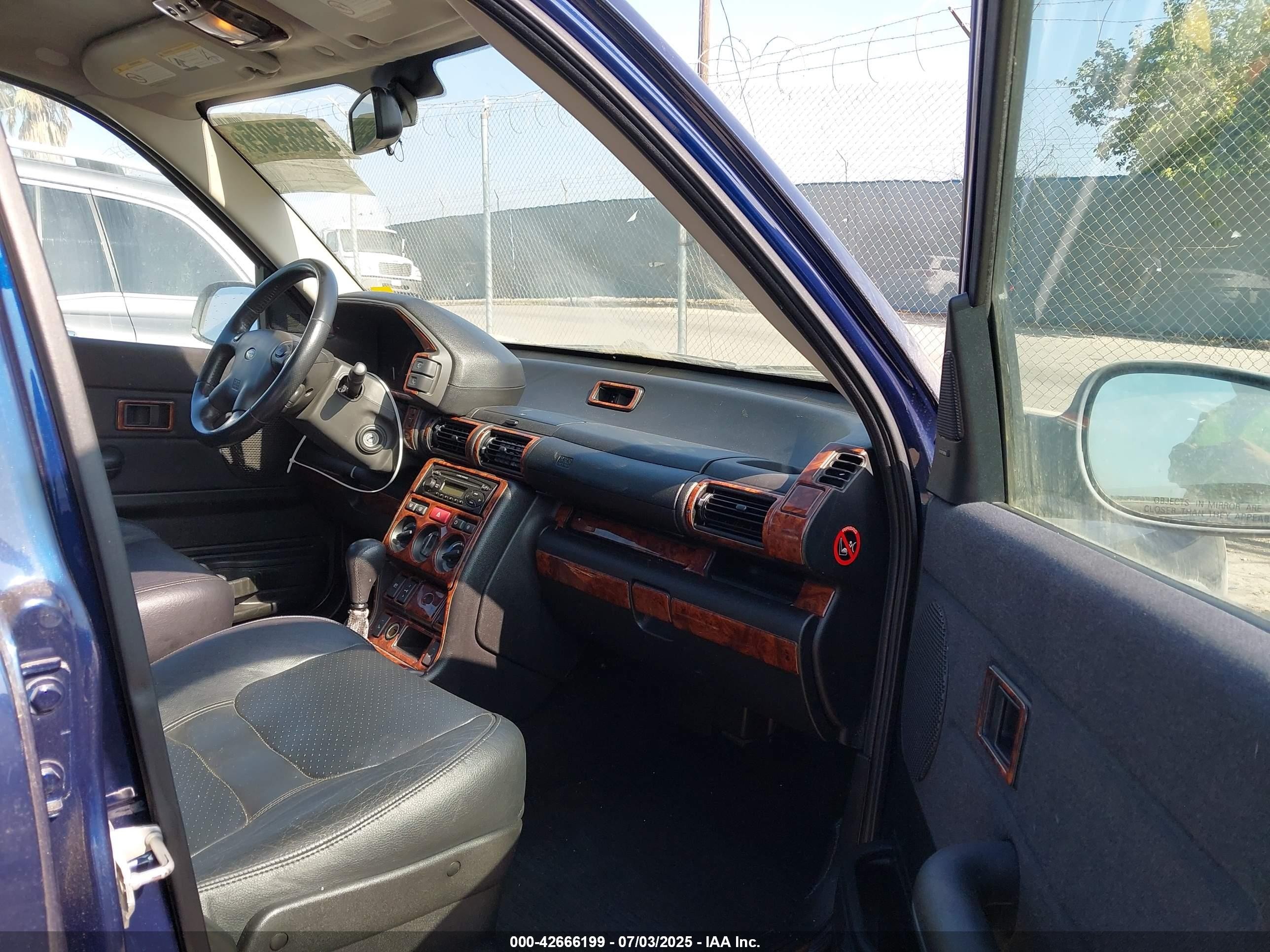 2003 Land Rover Freelander Se Blue vin: SALNY22293A267296