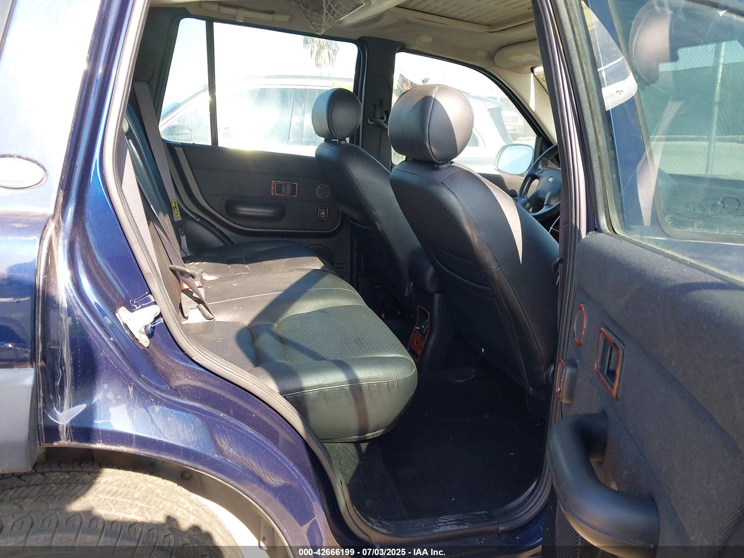 2003 Land Rover Freelander Se Blue vin: SALNY22293A267296