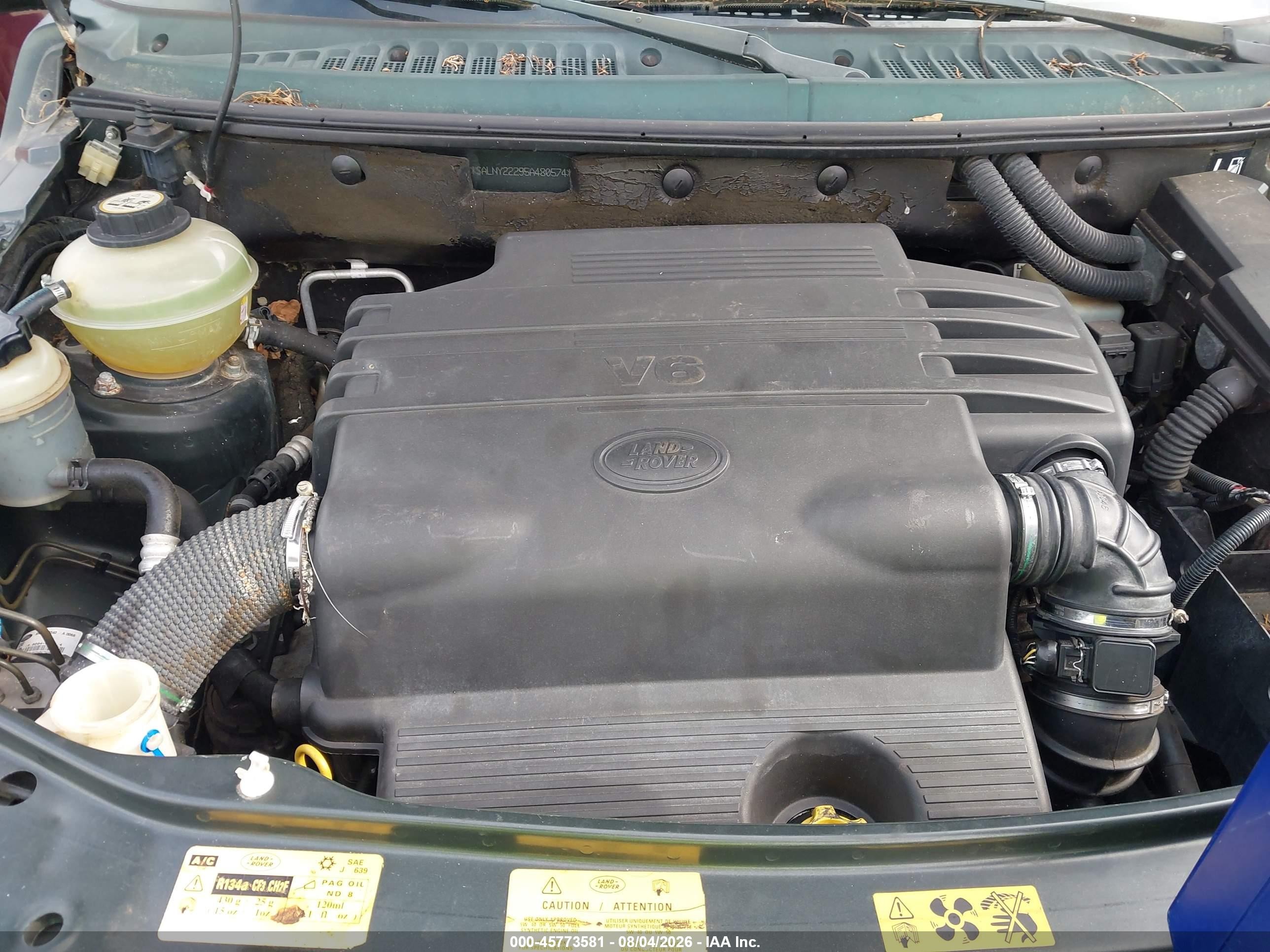 2005 Land Rover Freelander Se Green vin: SALNY22295A480574