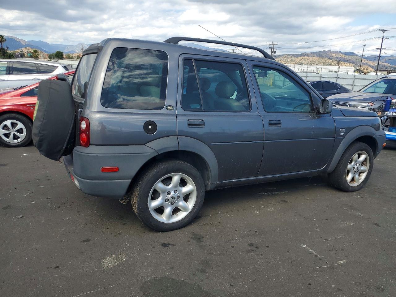 2003 Land Rover Freelander Se Gray vin: SALNY222X3A235070