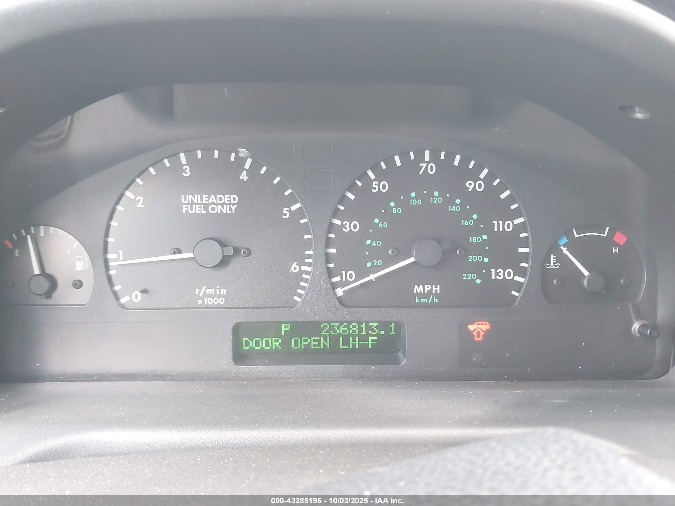 1999 Land Rover Range Rover 4.0/4.0 Se/4.0s White vin: SALPA1245XA406791