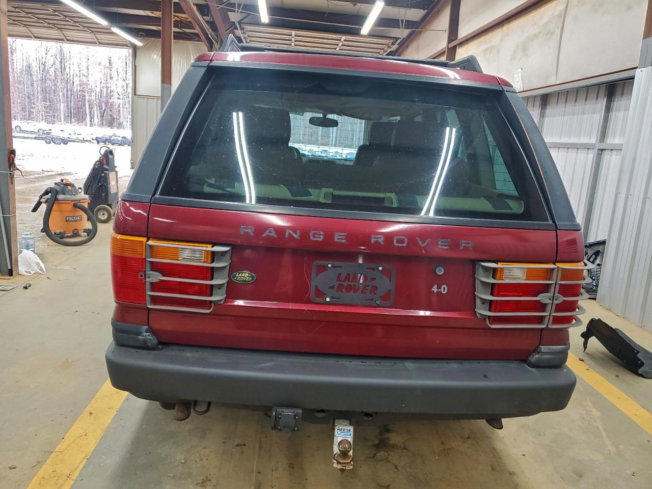 2000 Land Rover Range Rover 4.0 Se Long Wheelbase Red vin: SALPF1545YA430491