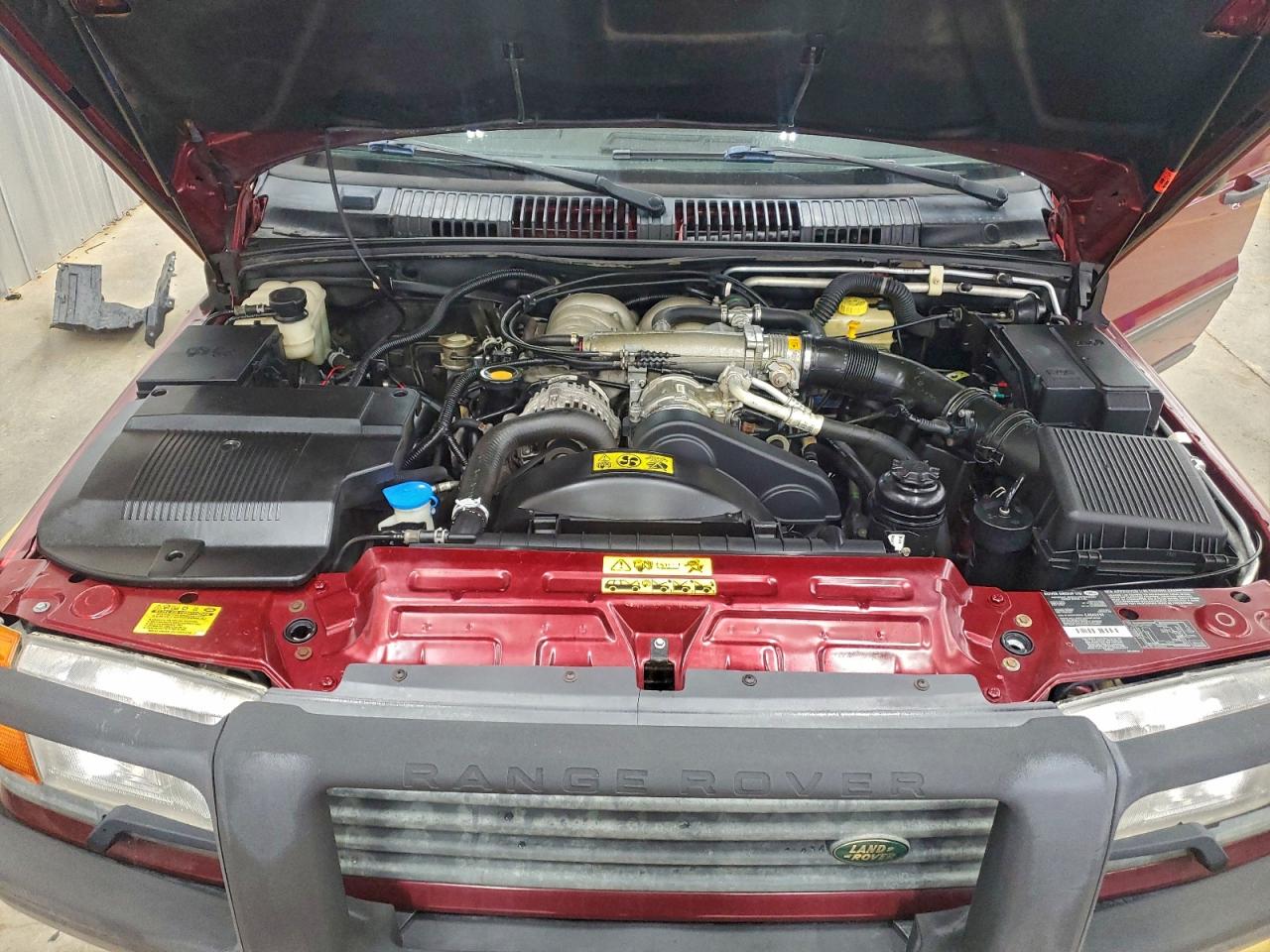 2000 Land Rover Range Rover 4.0 Se Long Wheelbase Red vin: SALPF1545YA430491