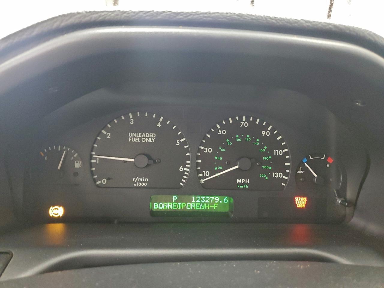 2000 Land Rover Range Rover 4.0 Se Long Wheelbase Red vin: SALPF1545YA430491