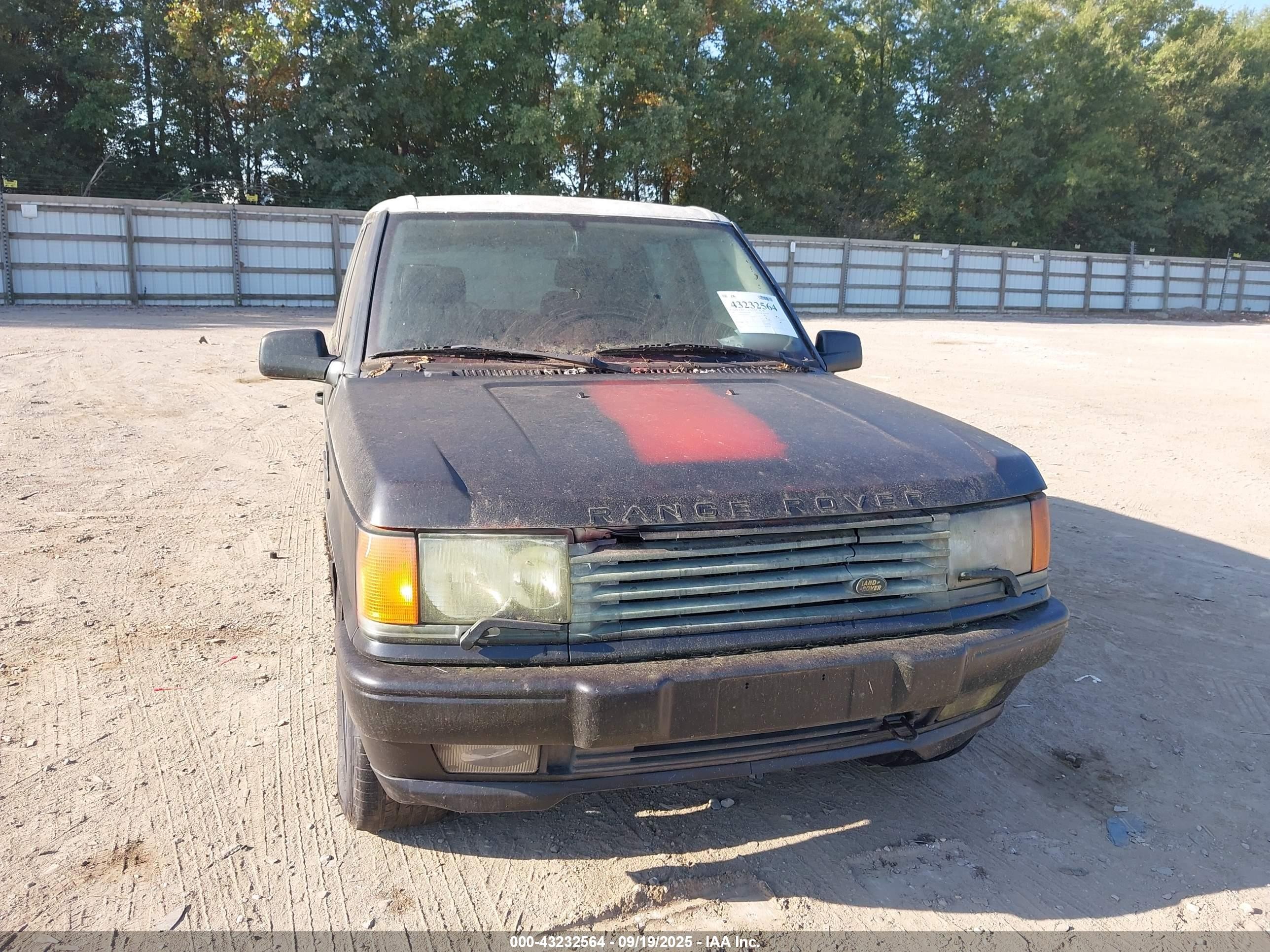 2002 Land Rover Range Rover 4.6 Hse Black vin: SALPM16462A465777