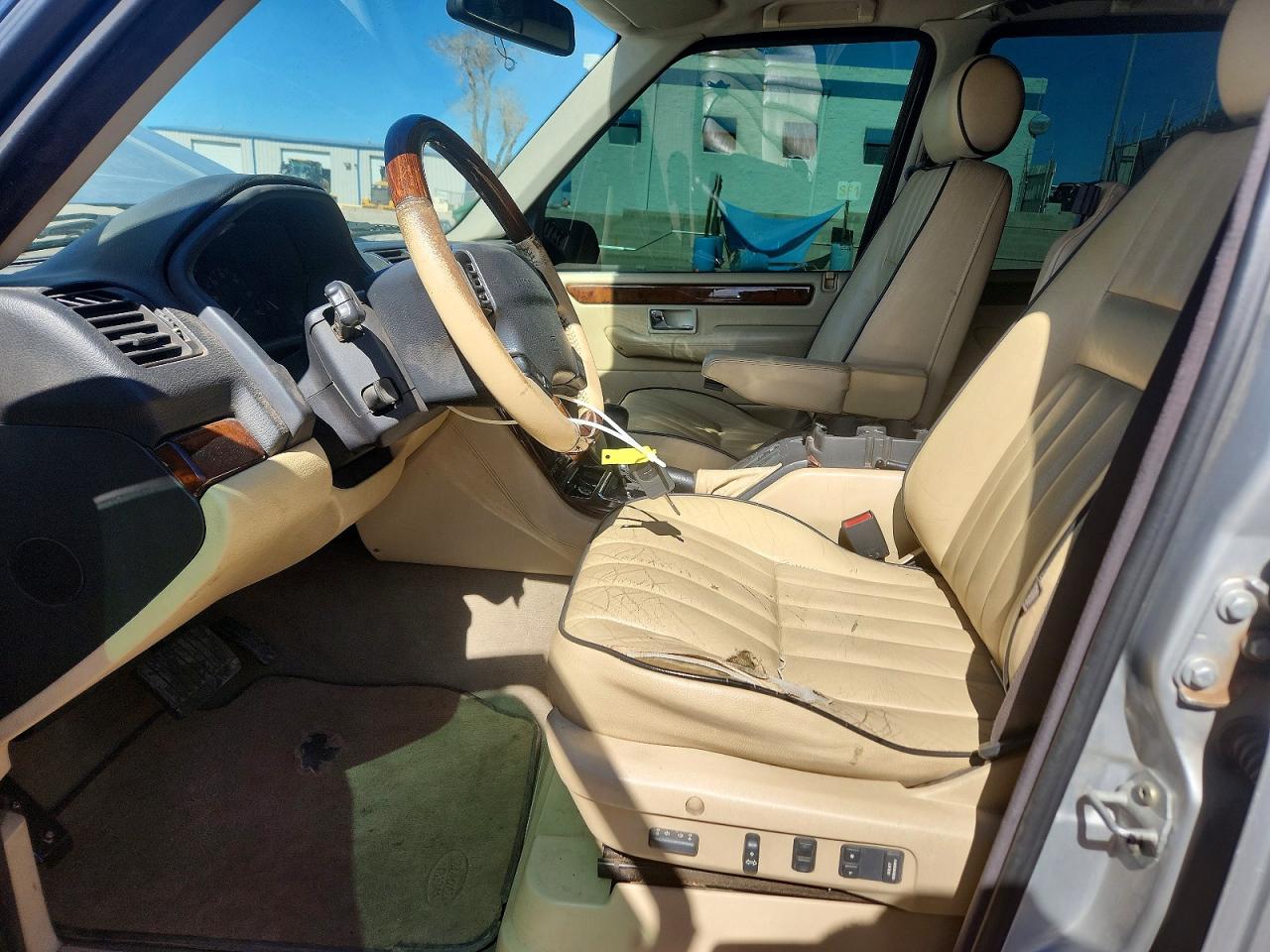 2002 Land Rover Range Rover 4.6 Hse Long Wheelbase Silver vin: SALPM16492A466633