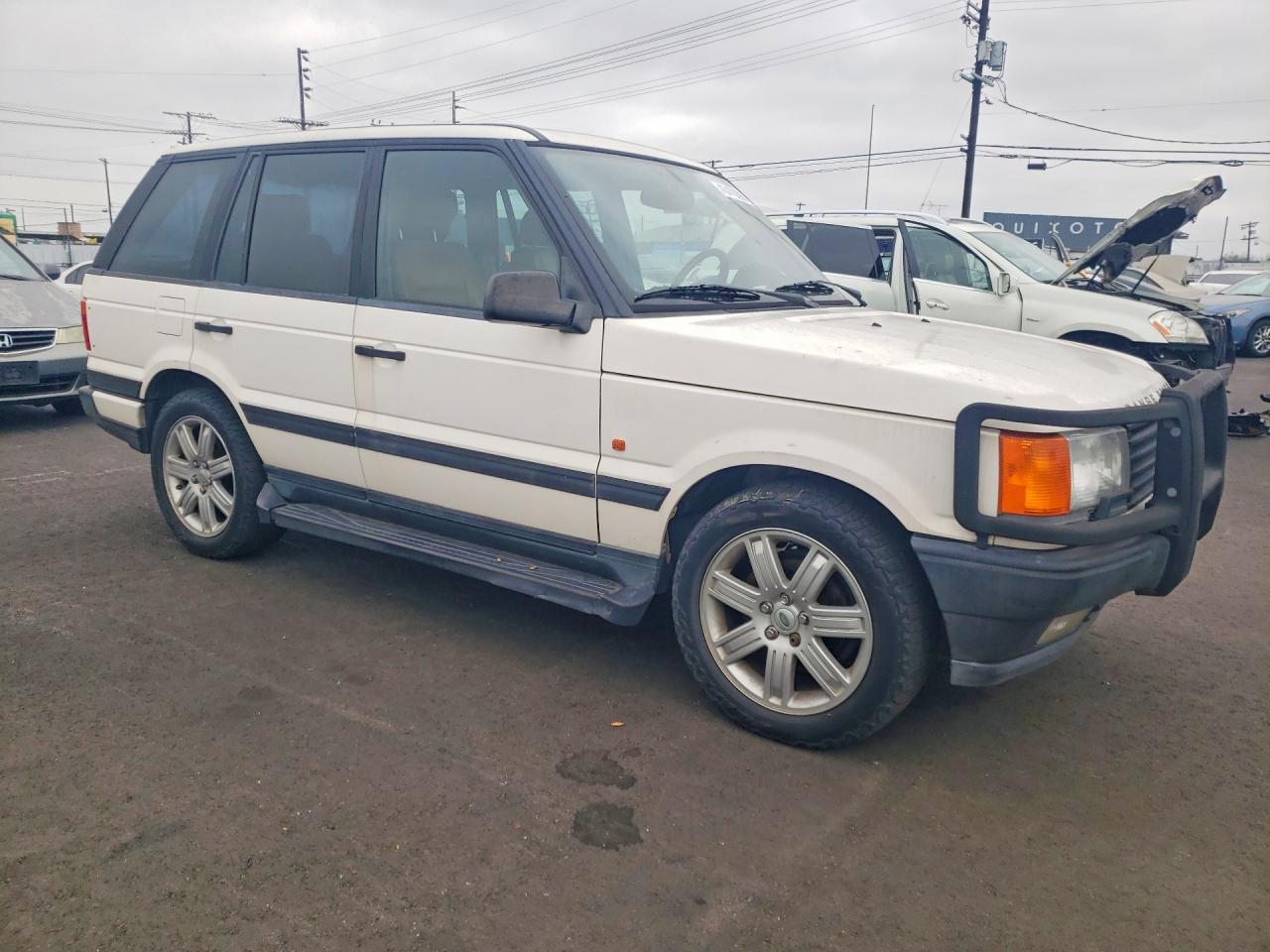 1997 Land Rover Range Rover 4.0 Se Long Wheelbase White vin: SALPV1245VA372871