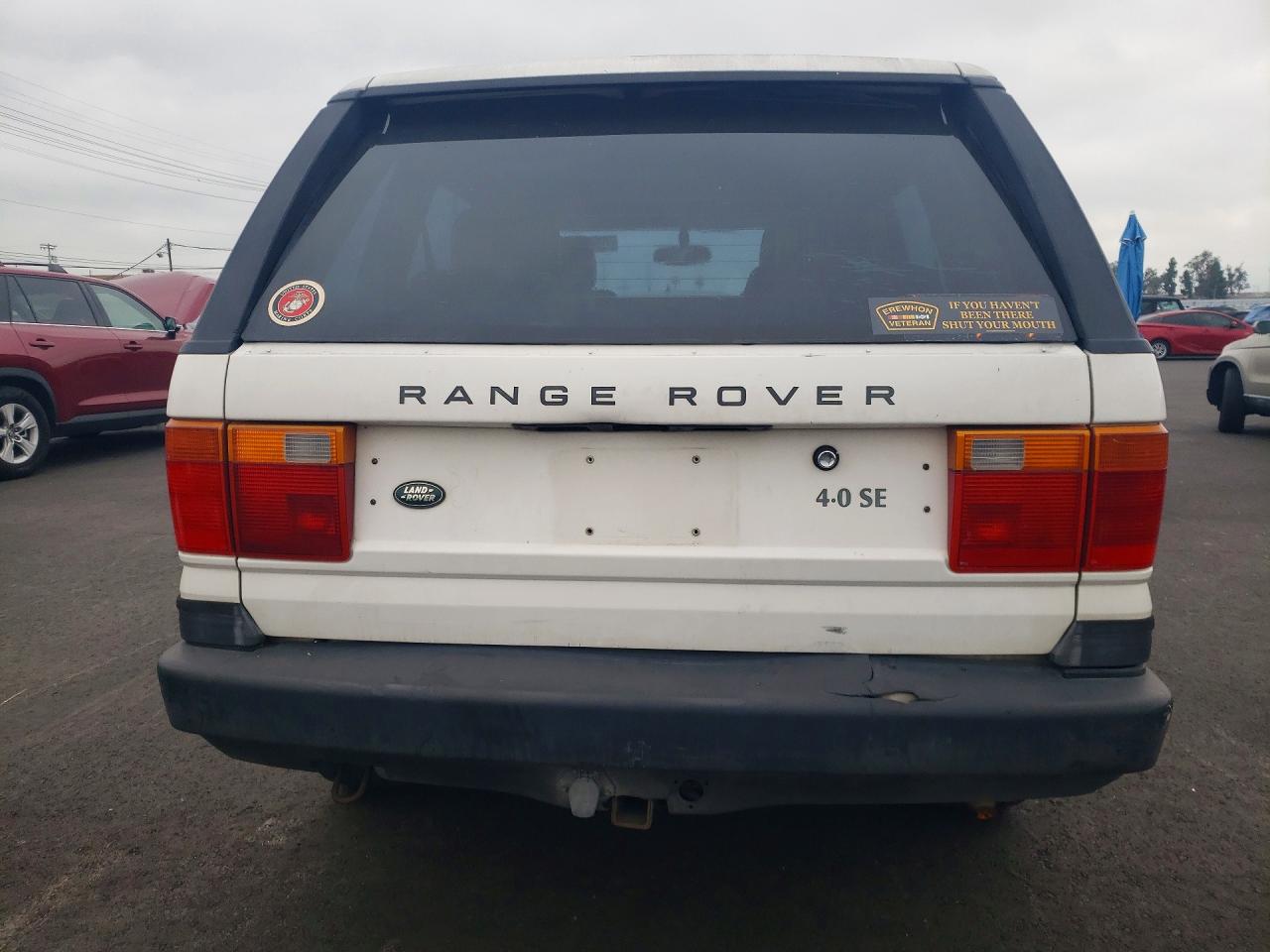 1997 Land Rover Range Rover 4.0 Se Long Wheelbase White vin: SALPV1245VA372871