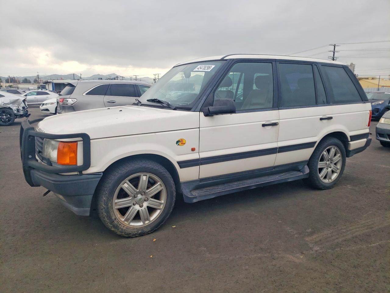 1997 Land Rover Range Rover 4.0 Se Long Wheelbase White vin: SALPV1245VA372871