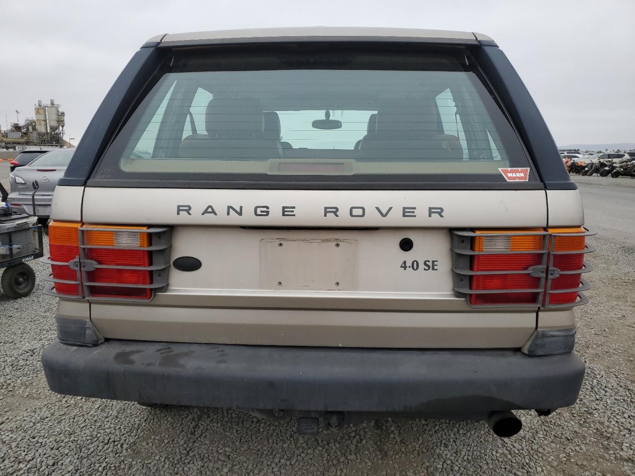1997 Land Rover Range Rover 4.0 Se Long Wheelbase Tan vin: SALPV1246VA356064