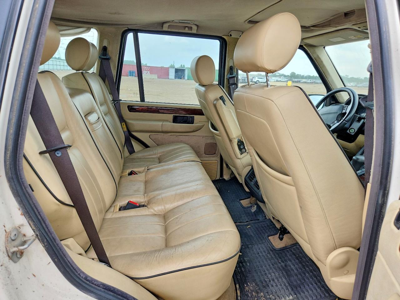 1997 Land Rover Range Rover White vin: SALPV1446VA372505