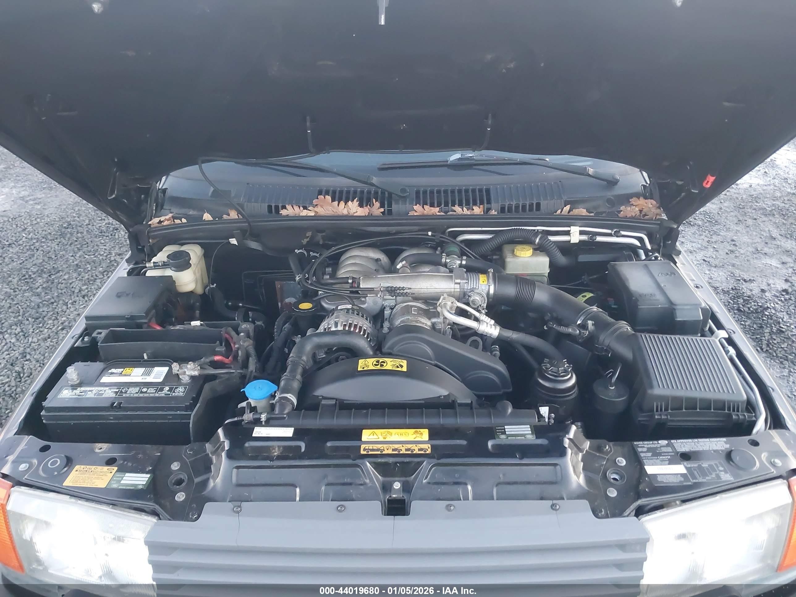 1999 Land Rover Range Rover 4.6 Hse Black vin: SALPV1446XA424797
