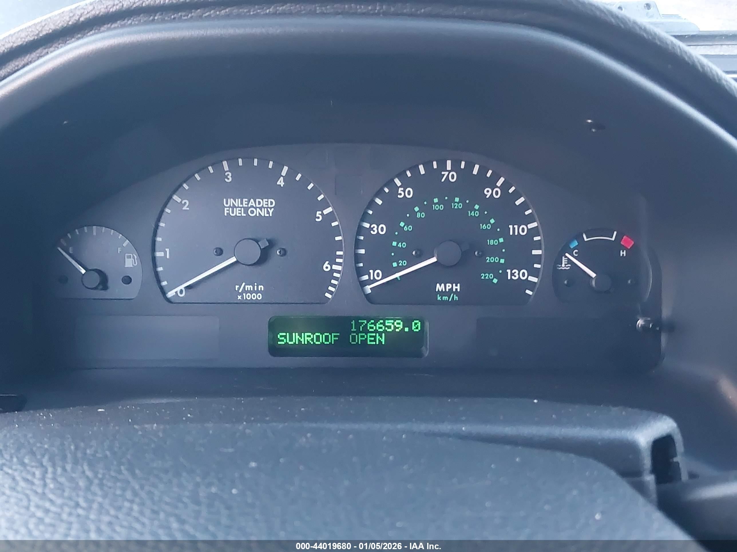 1999 Land Rover Range Rover 4.6 Hse Black vin: SALPV1446XA424797