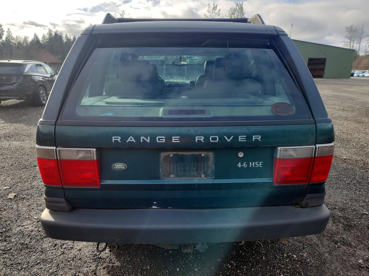1997 Land Rover Range Rover 4.6 Hse Long Wheelbase Green vin: SALPV144XVA369011