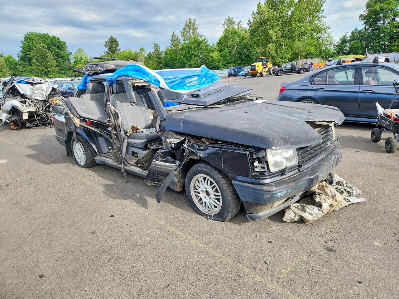 2000 Land Rover Range Rover 4.0 Se Long Wheelbase Black vin: SALPV1546YA442328