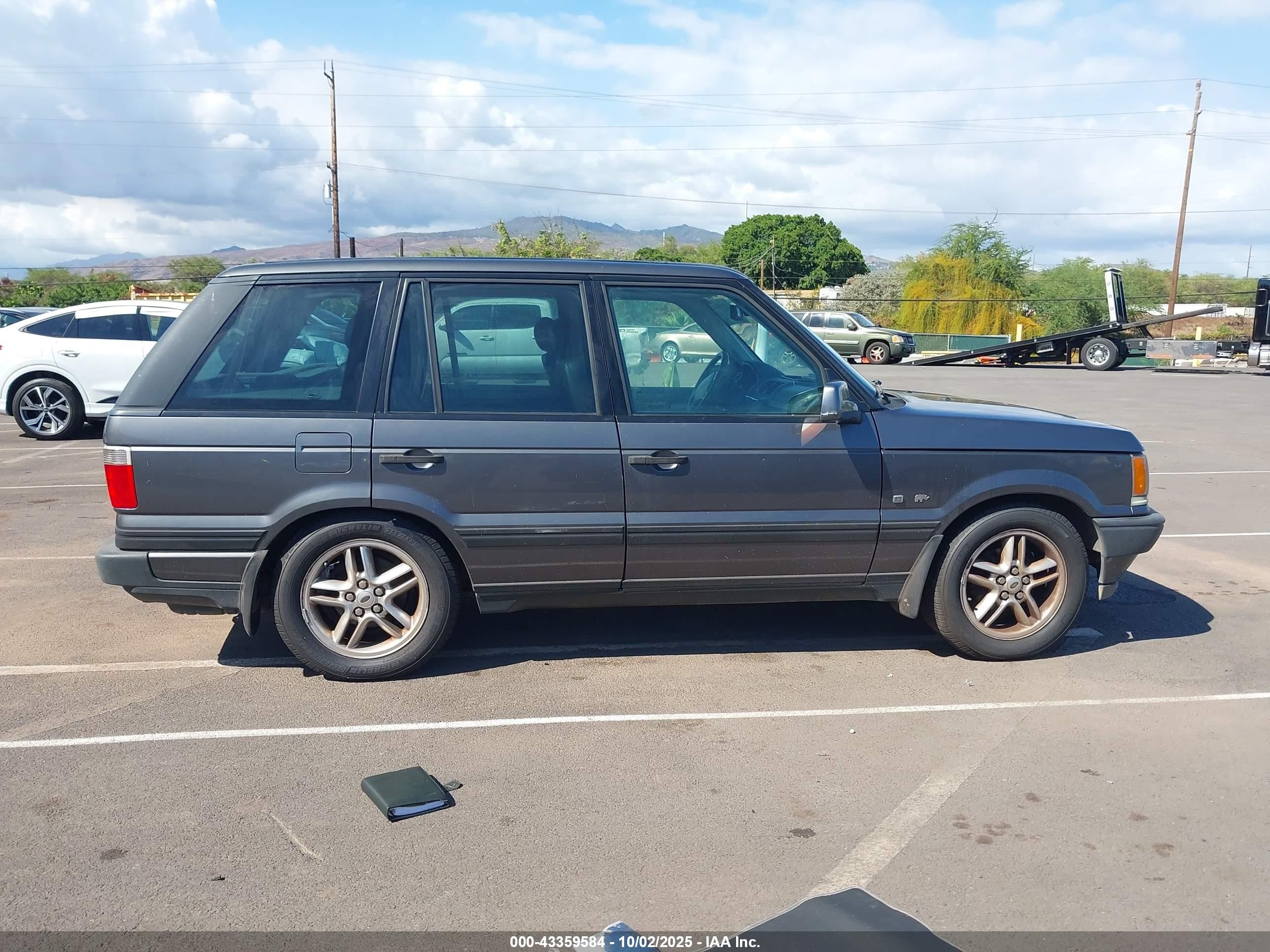 2000 Land Rover Range Rover 4.6 Hse Gray vin: SALPV1642YA441000