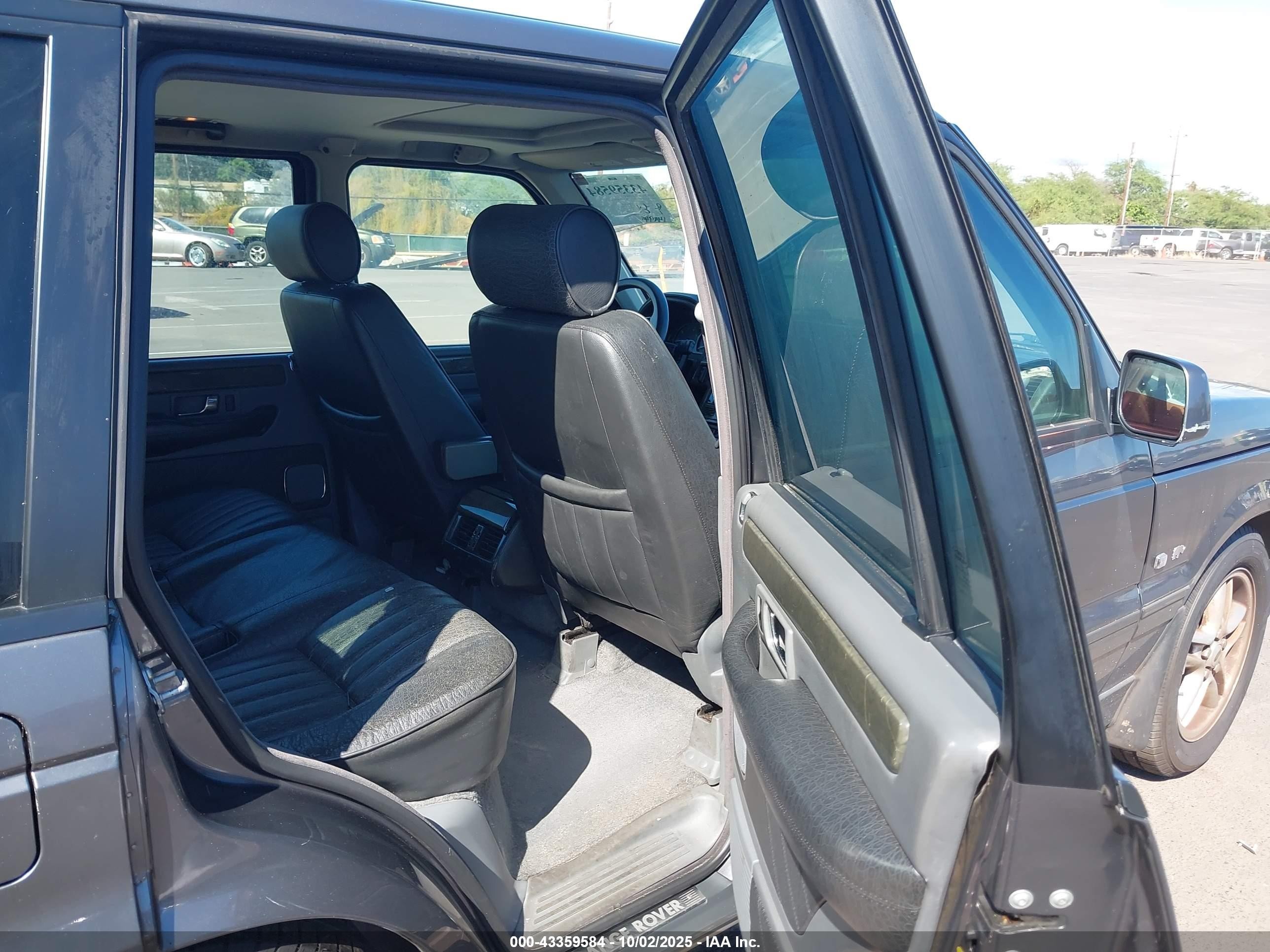 2000 Land Rover Range Rover 4.6 Hse Gray vin: SALPV1642YA441000