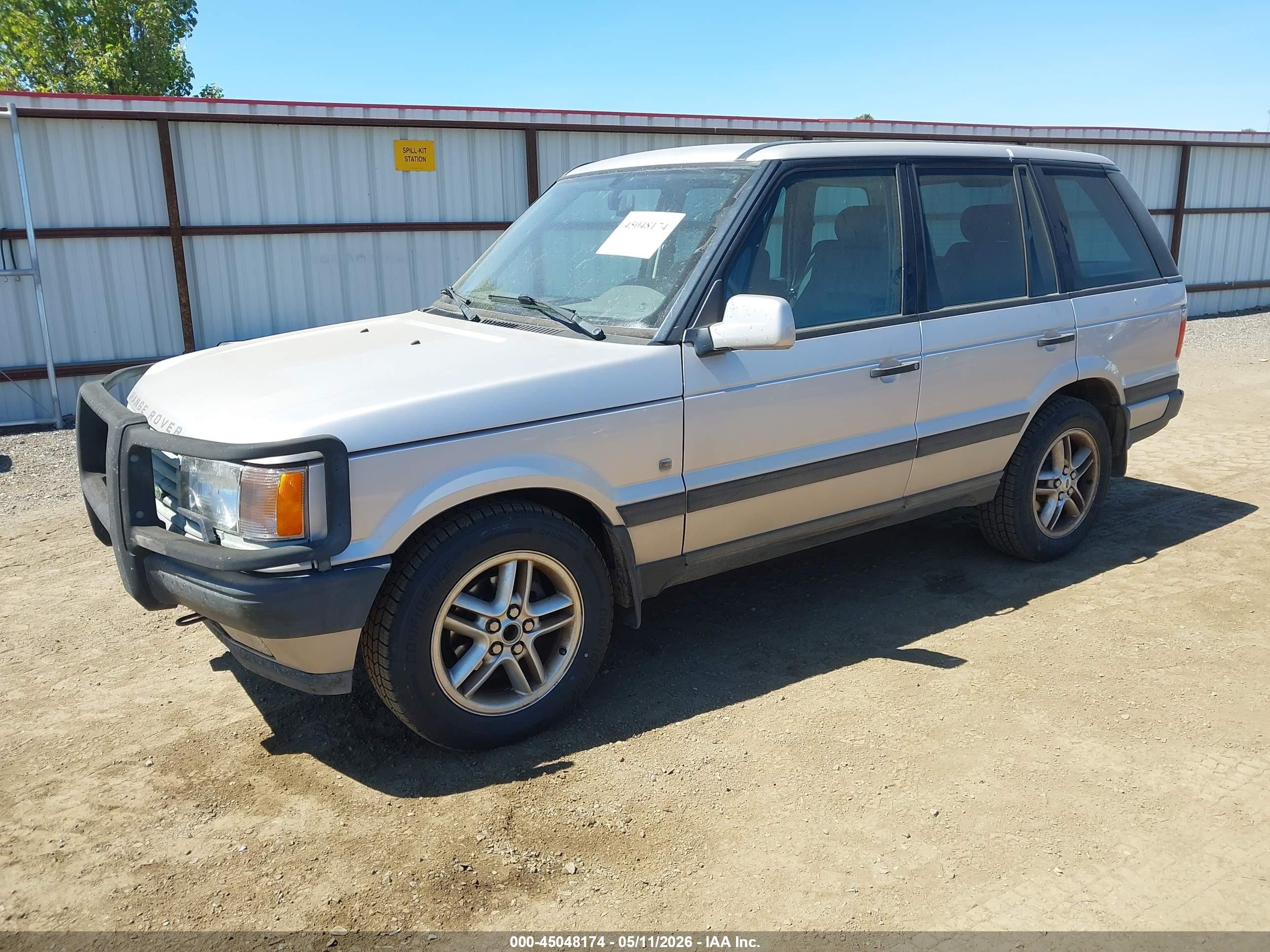 2000 Land Rover Range Rover 4.6 Hse Silver vin: SALPV1642YA441496