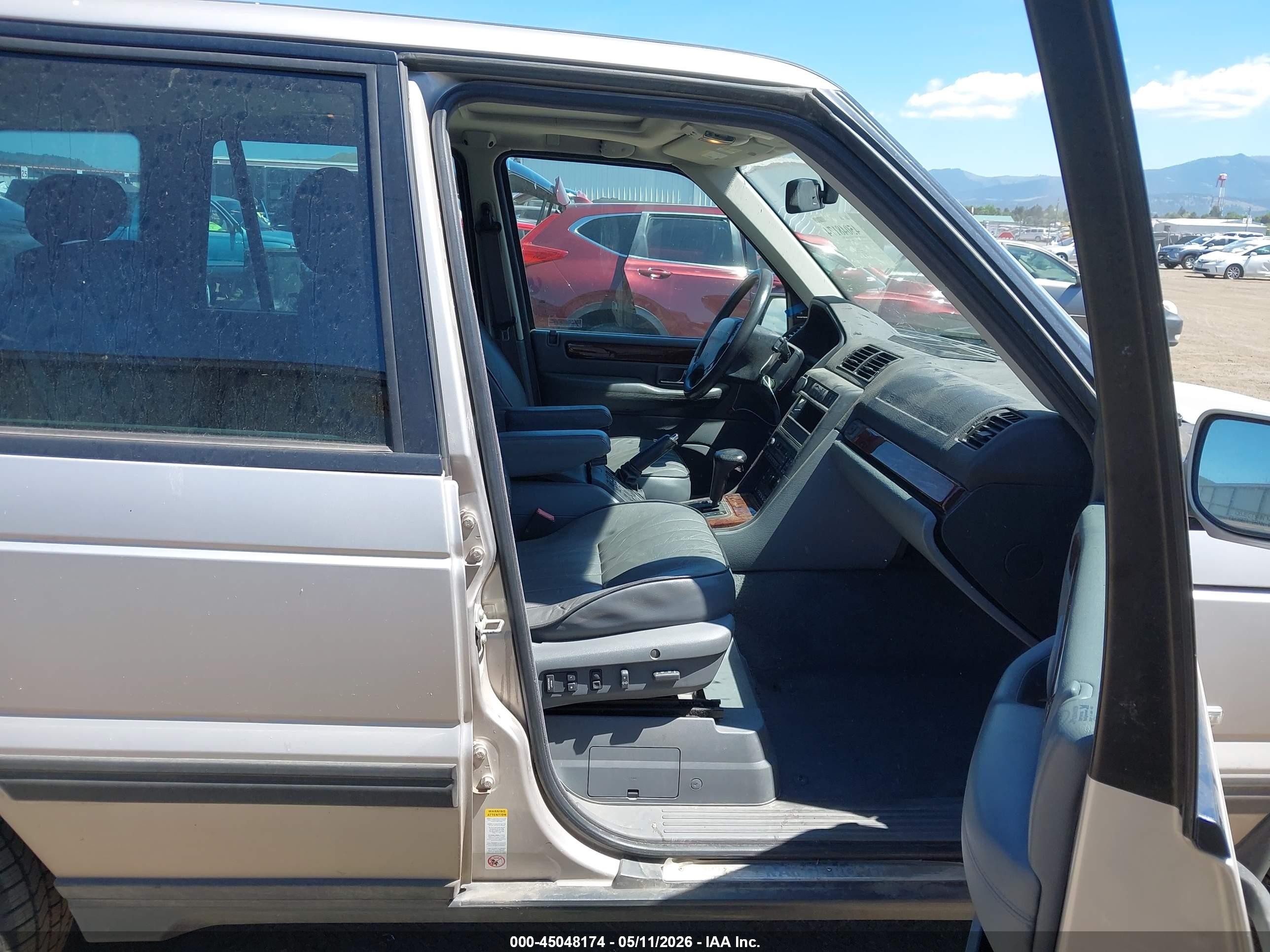 2000 Land Rover Range Rover 4.6 Hse Silver vin: SALPV1642YA441496