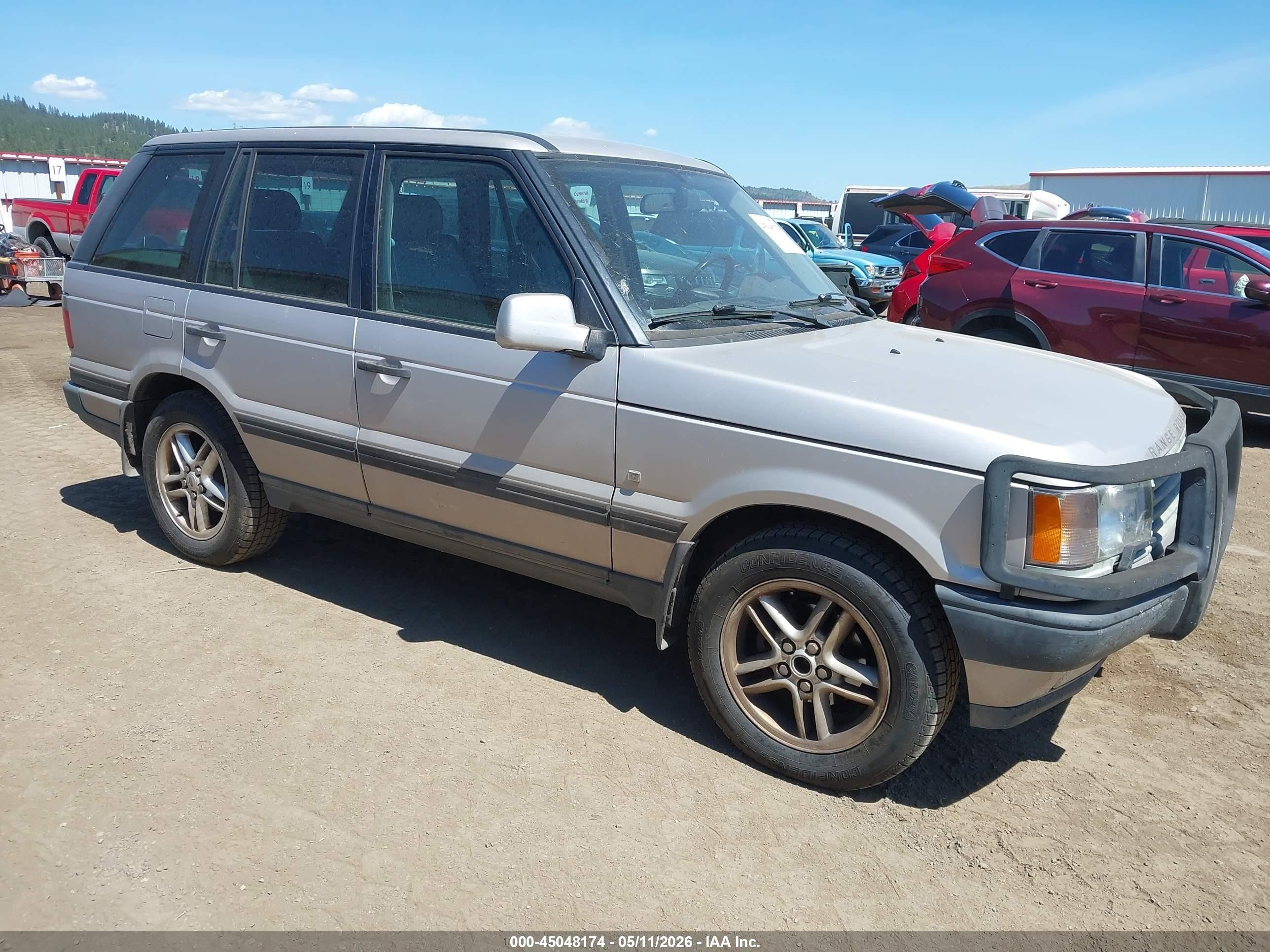 2000 Land Rover Range Rover 4.6 Hse Silver vin: SALPV1642YA441496
