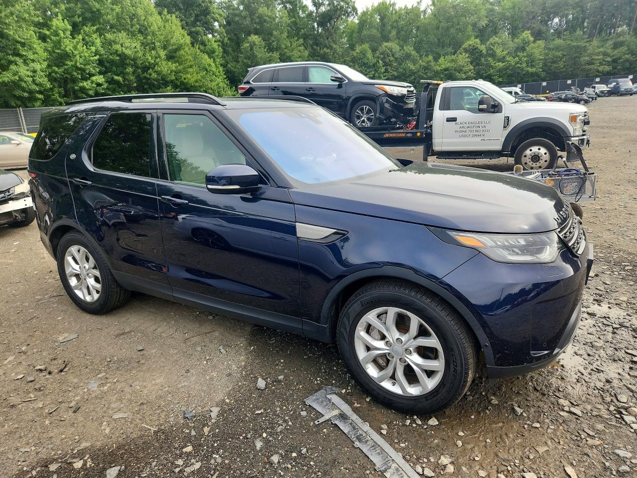 2020 Land Rover Discovery Se Blue vin: SALRG2RV5L2426345