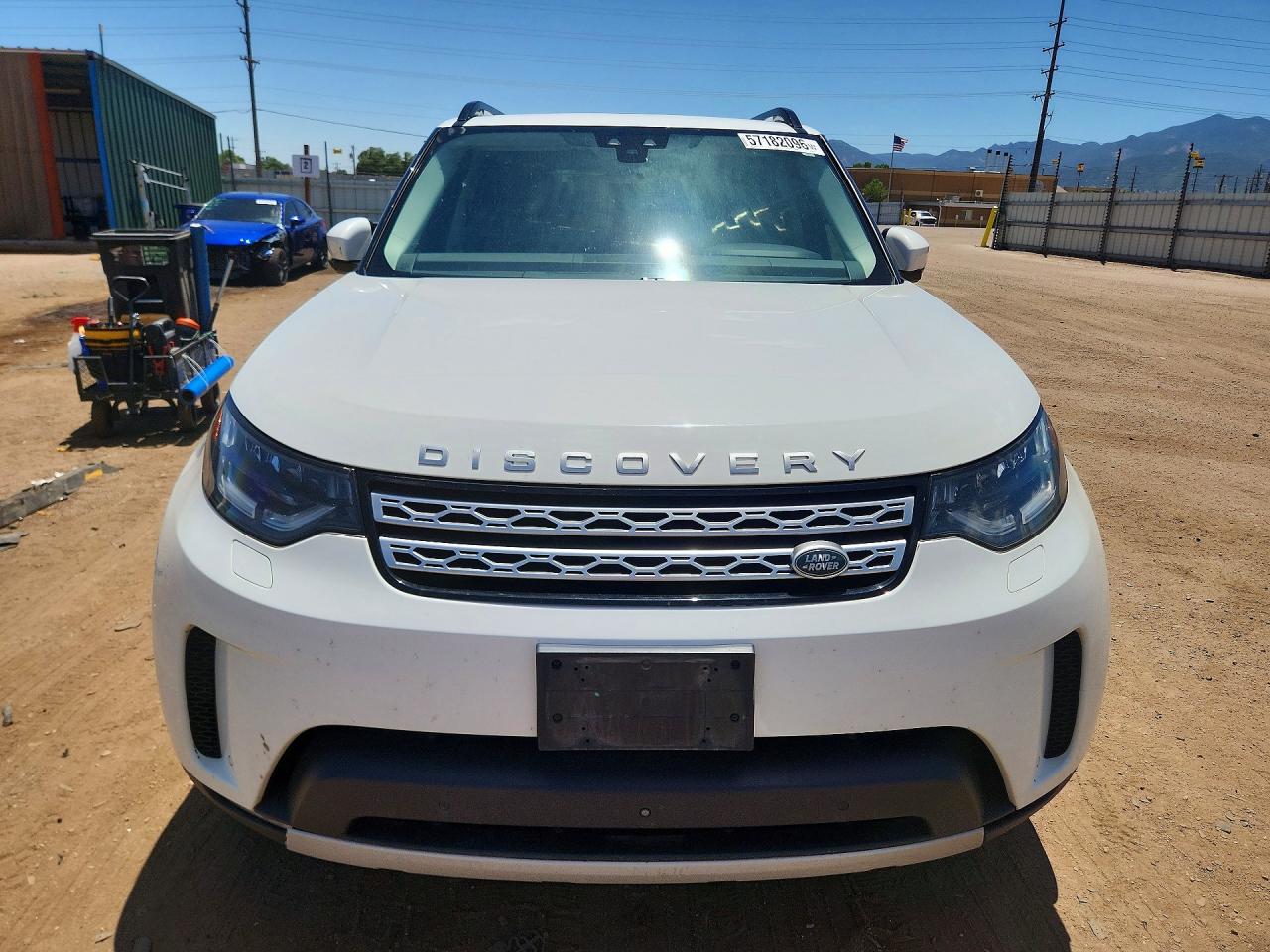2017 Land Rover Discovery Hse Luxury White vin: SALRHBBK8HA000174